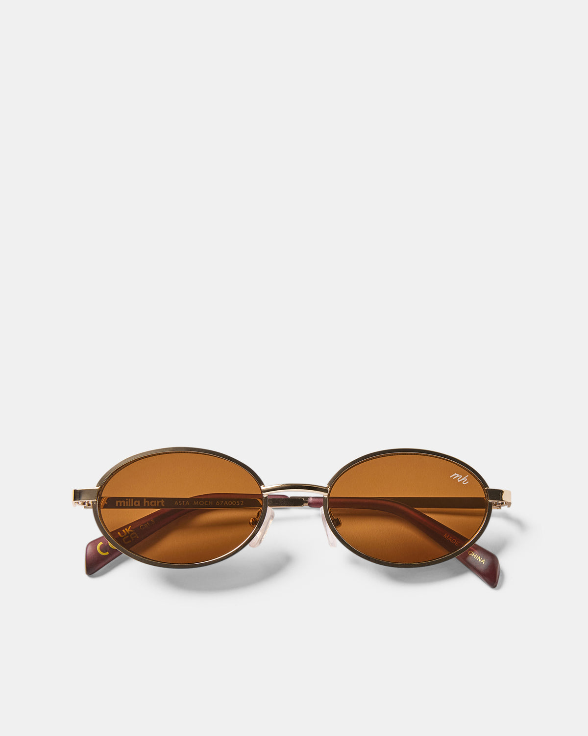 Asta Sunglasses Mocha Gld/Smk-Brwn