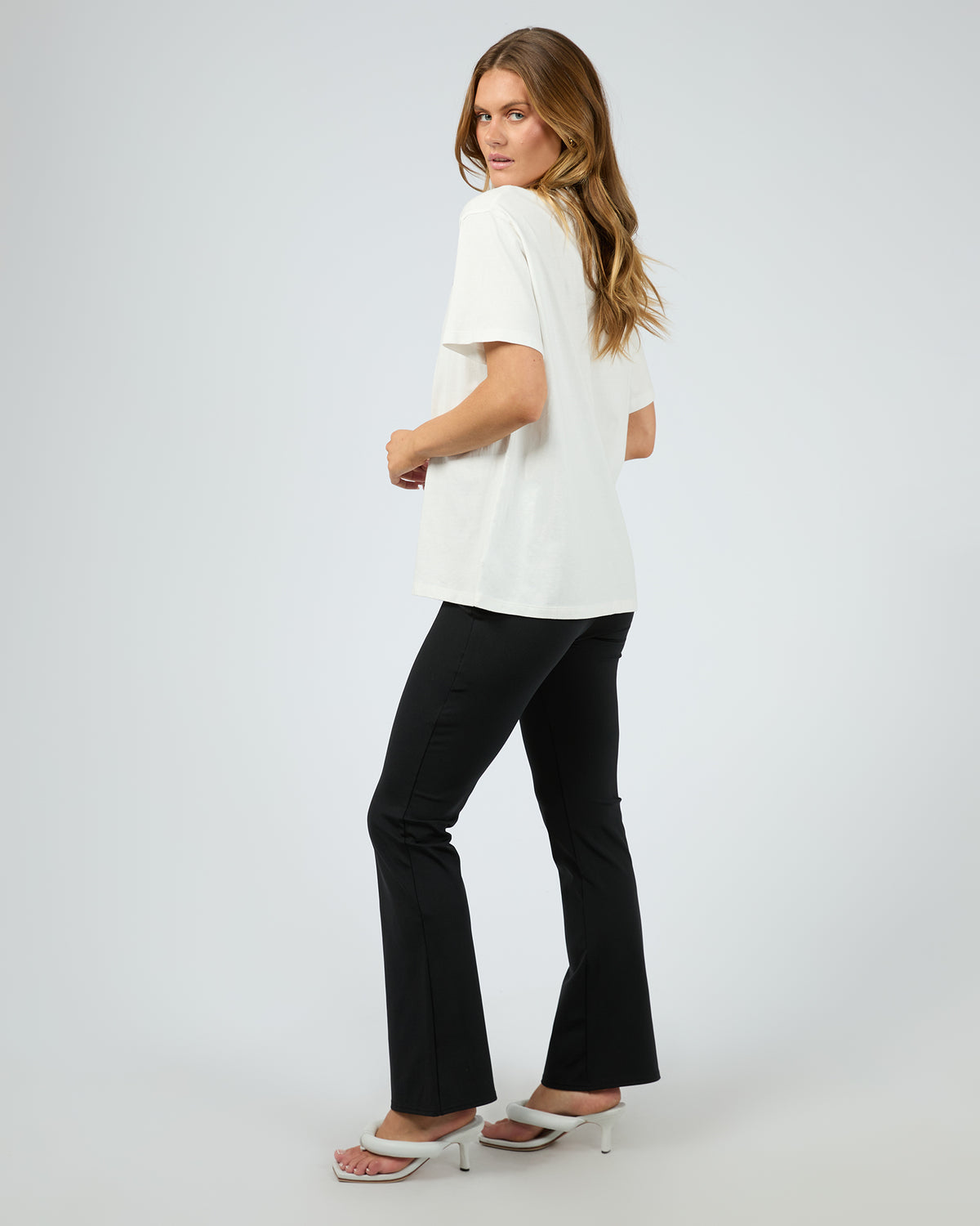Jorge Script Tee White
