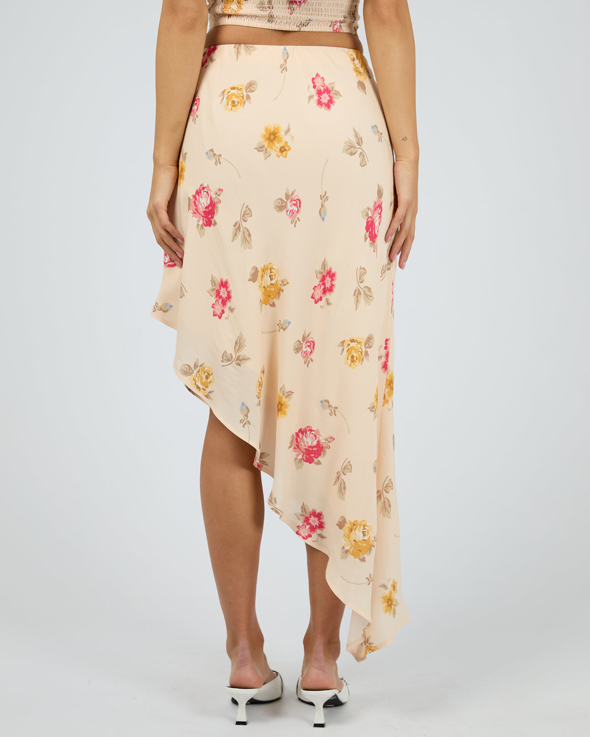 Madelyn Print Asymetric Skirt