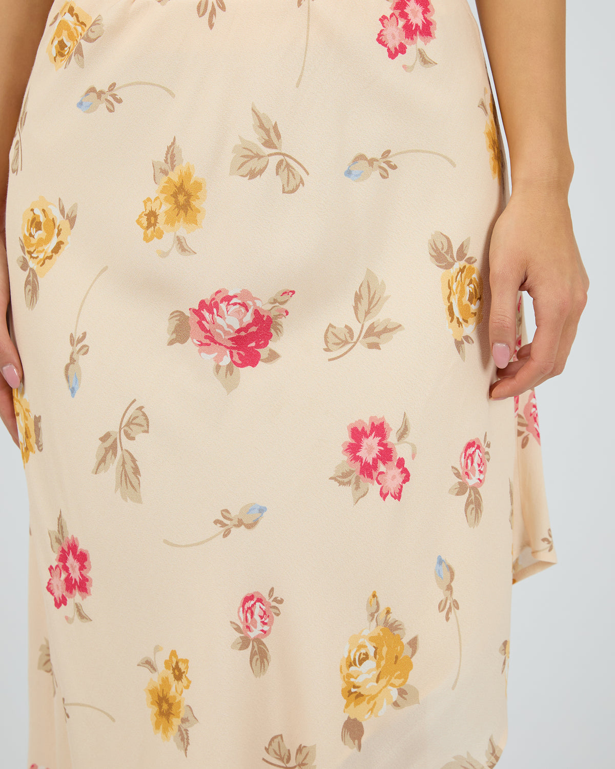 Madelyn Print Asymetric Skirt