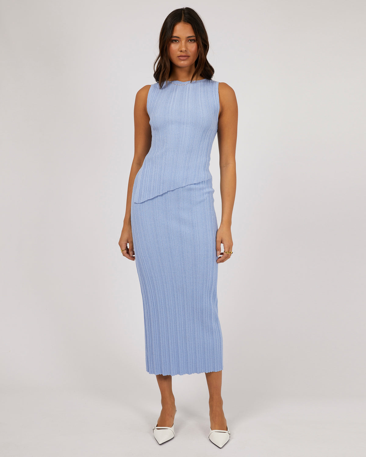 Louise Top Blue