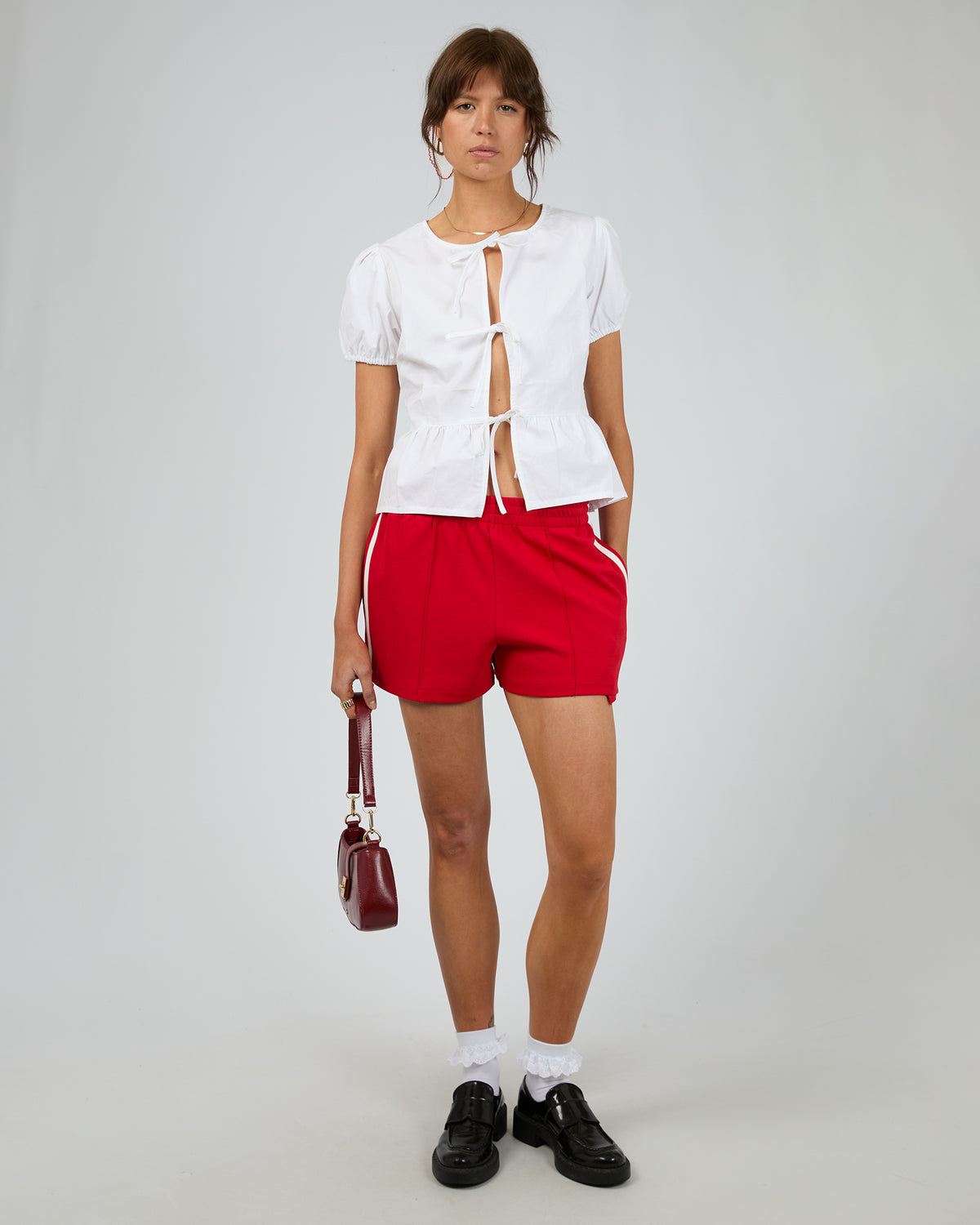 Elara Blouse Top White