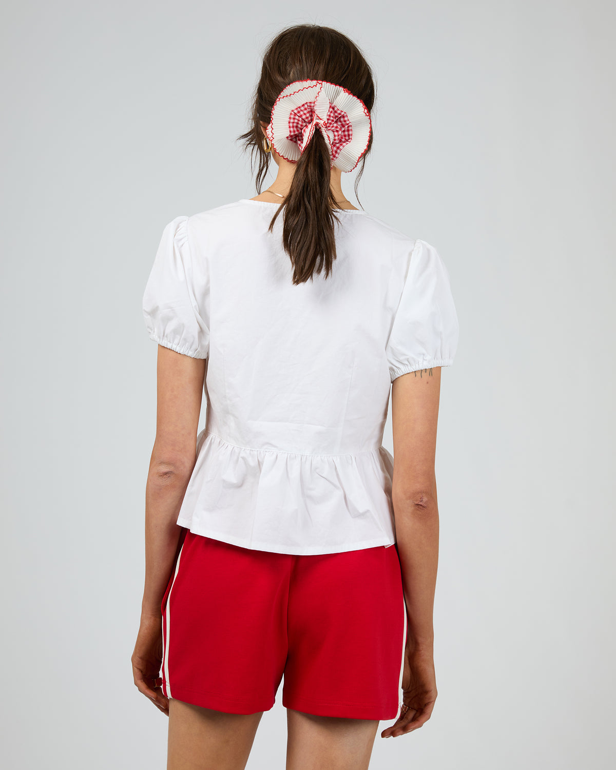Elara Blouse Top White