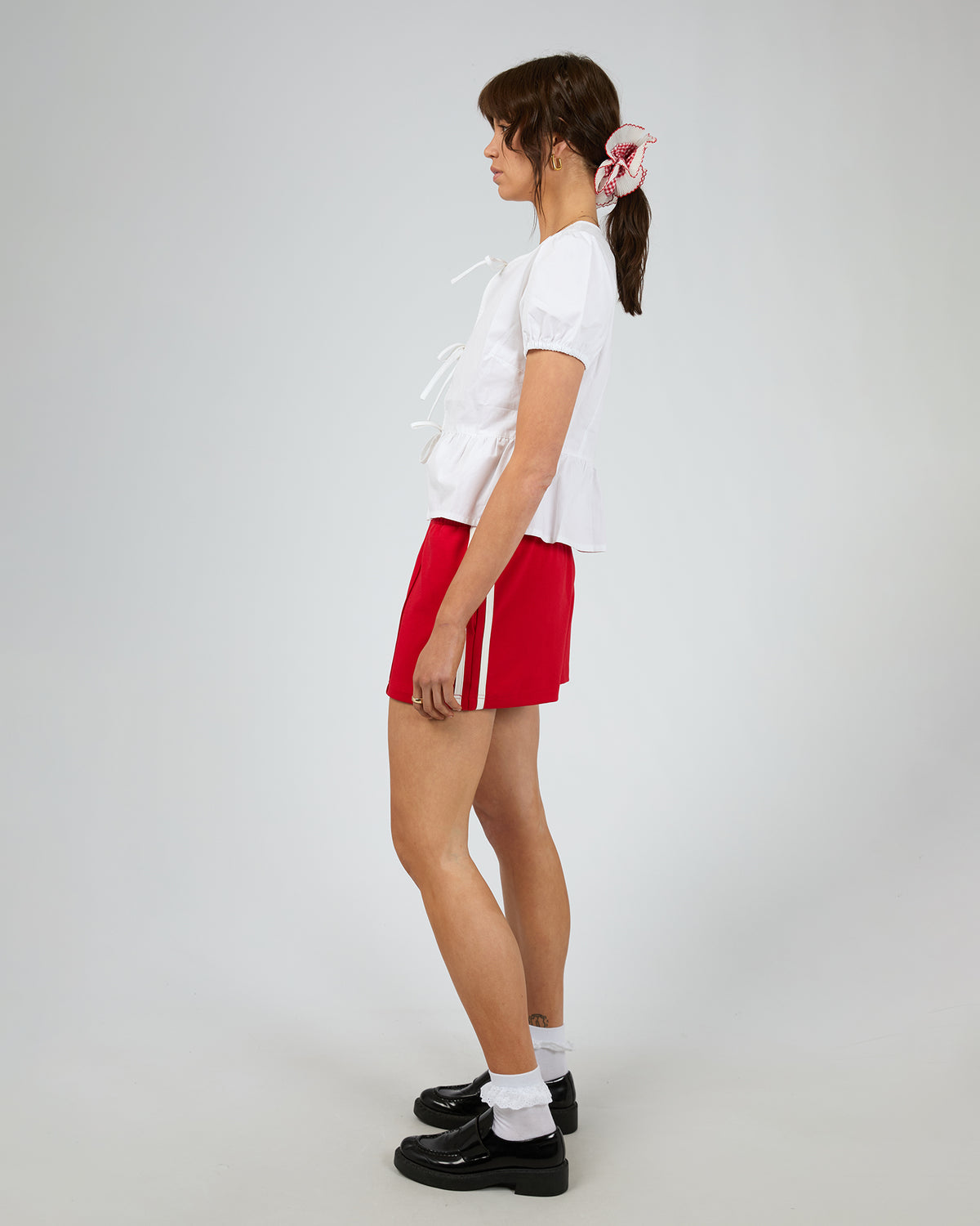 Elara Blouse Top White