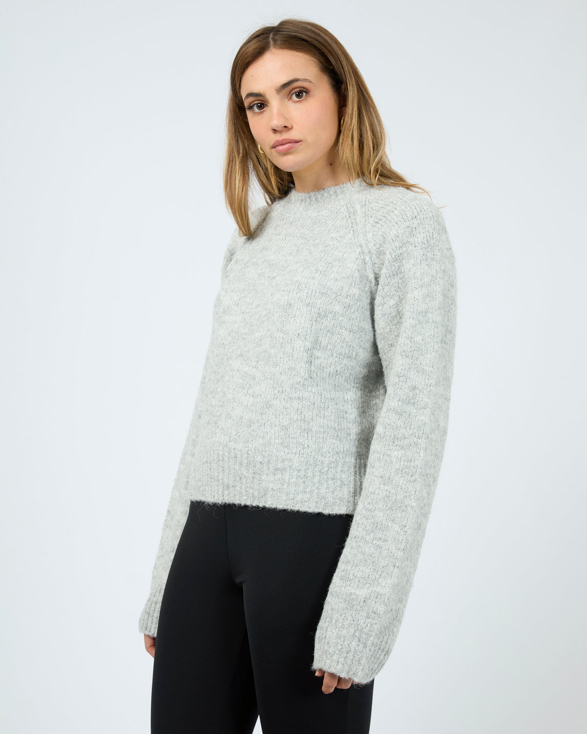 Billie Knit Sweater Grey