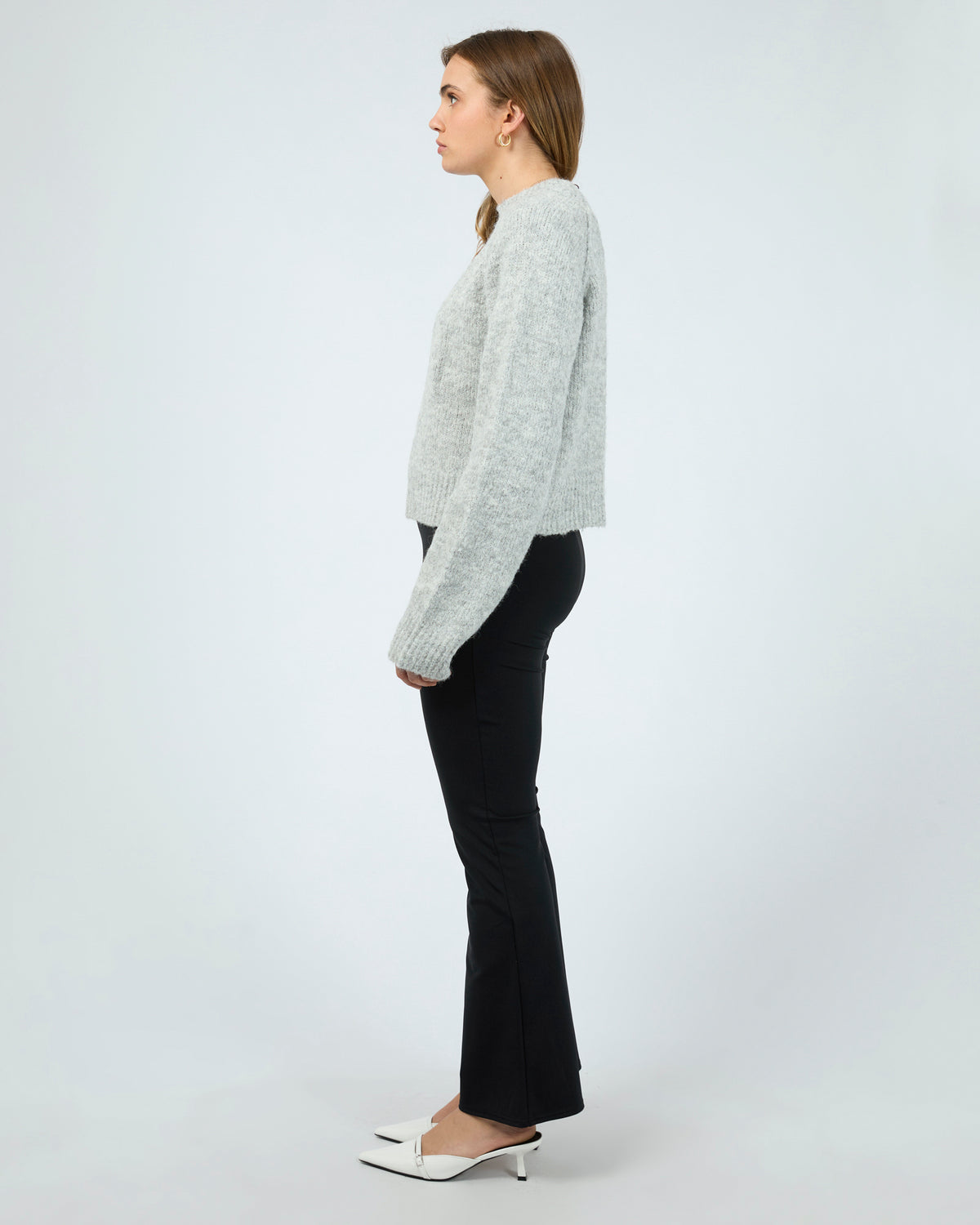 Billie Knit Sweater Grey