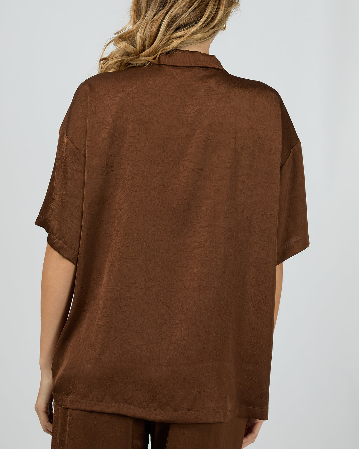 Gabriel Button Up Shirt Brown