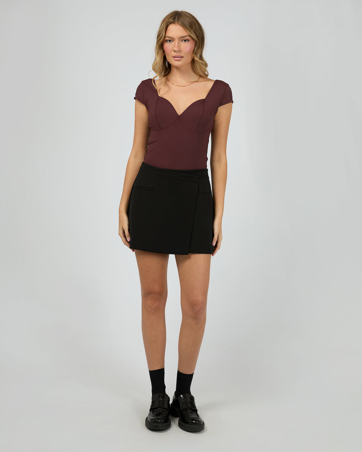 Davina Skort Black