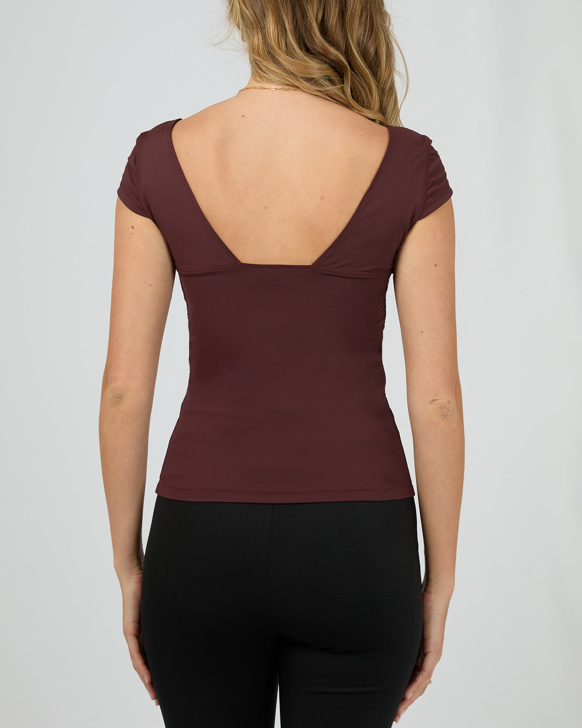 Hattie Top Burgandy