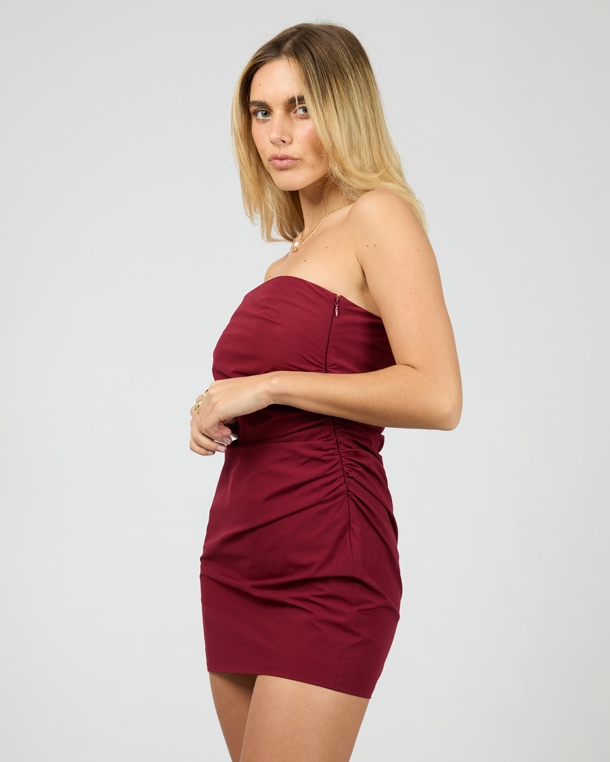 Bree Mini Dress Cherry