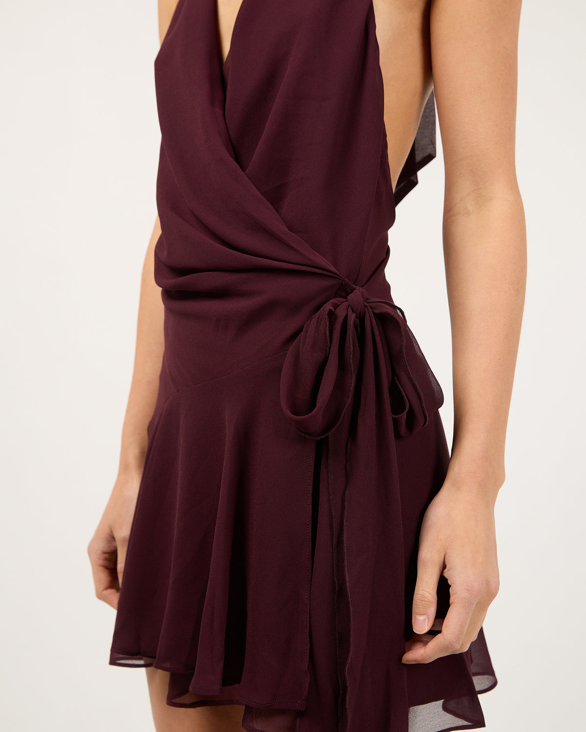Nessa Wrap Dress Port