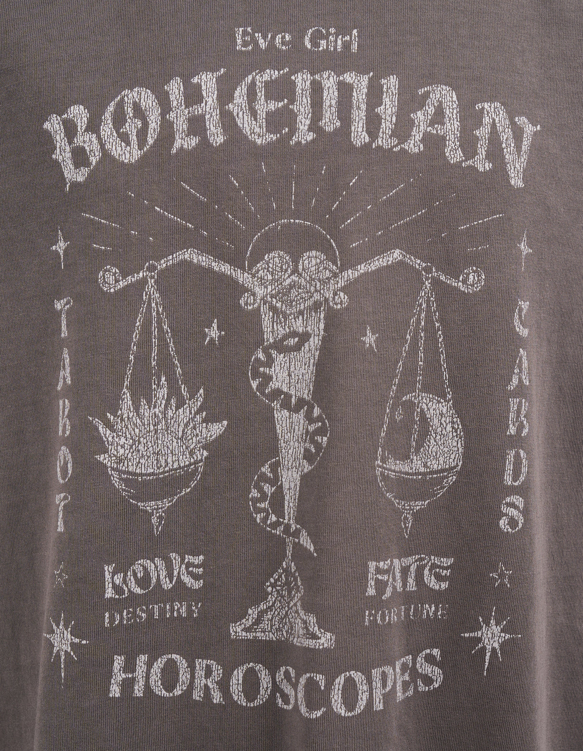 Kids Bohemian Tee Dress Charcoal