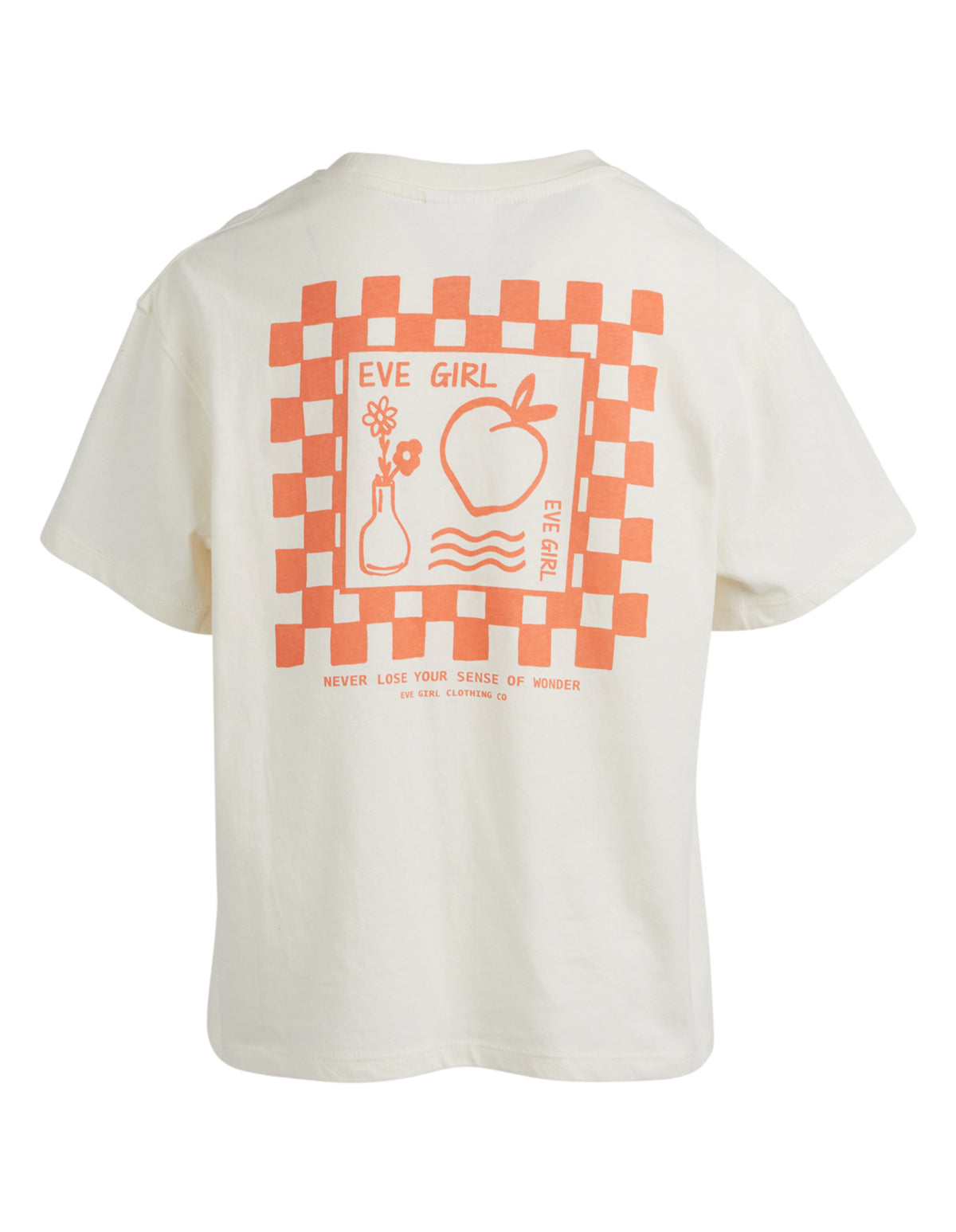 Kids Wonder Tee Vintage White