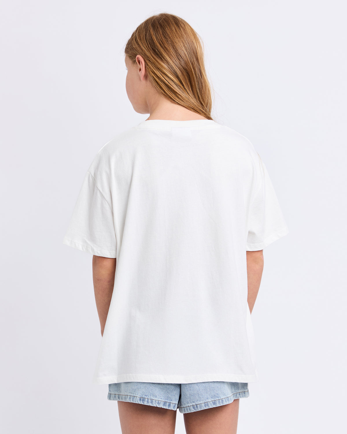 Teen New Season Relaxed Tee Vintage White