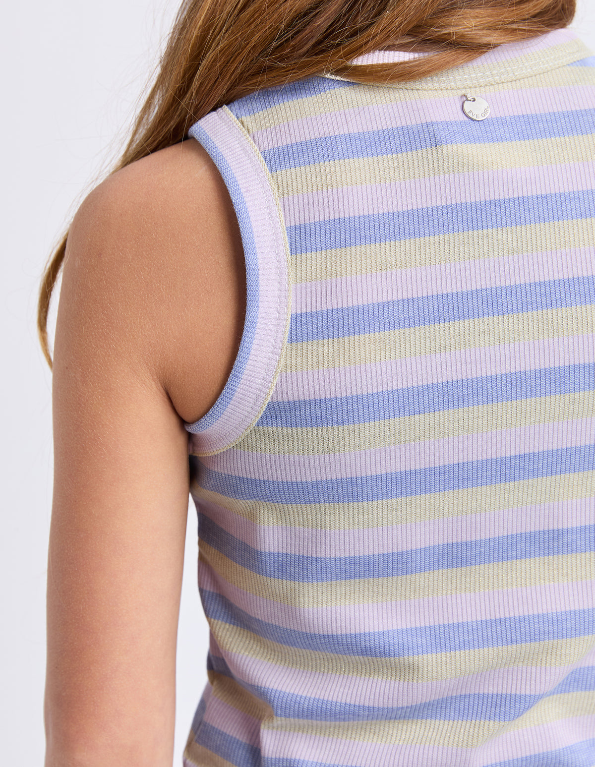 Teen Callie Rib Tank Purple