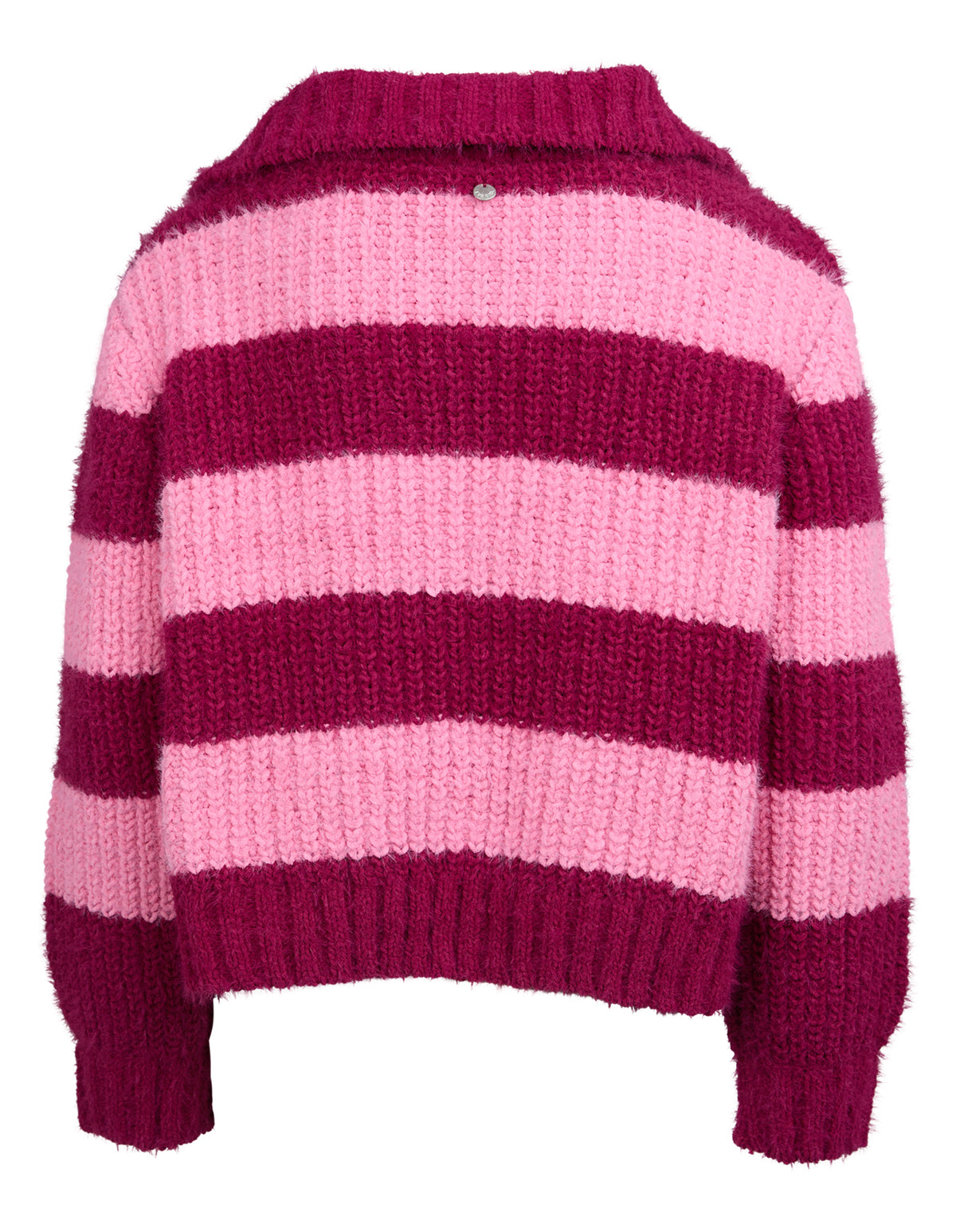 Teen Daria 1/4 Zip Knit Cranberry