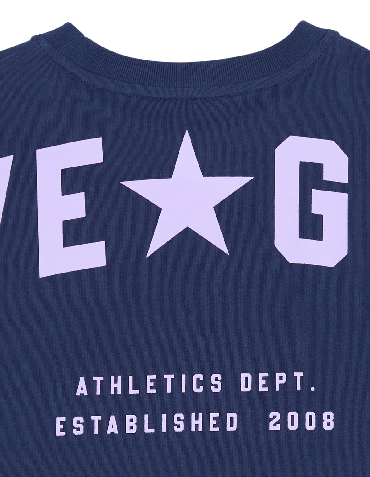 Kids Motion Tee Navy / Lilac