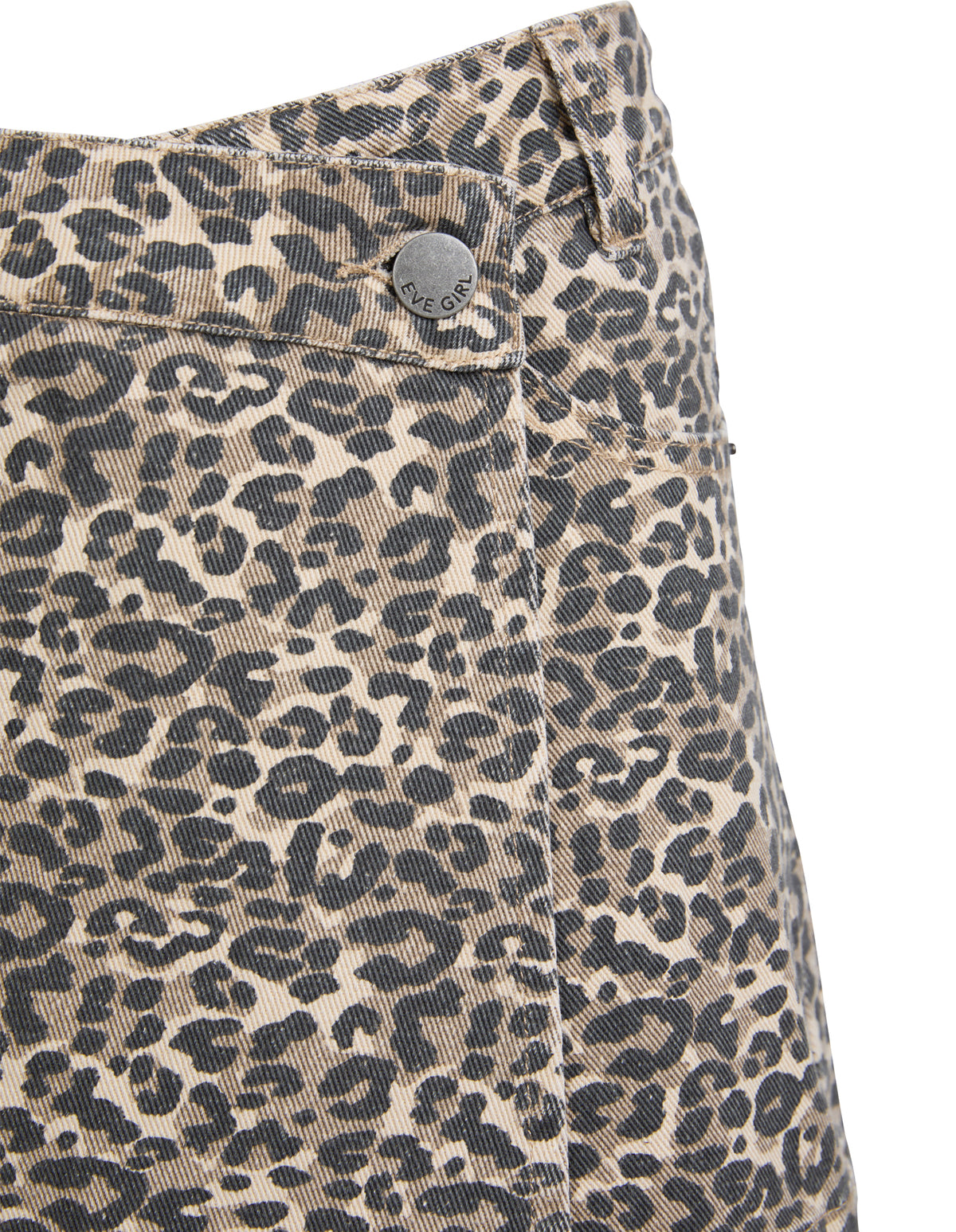Teen Holly Leopard Skort Print
