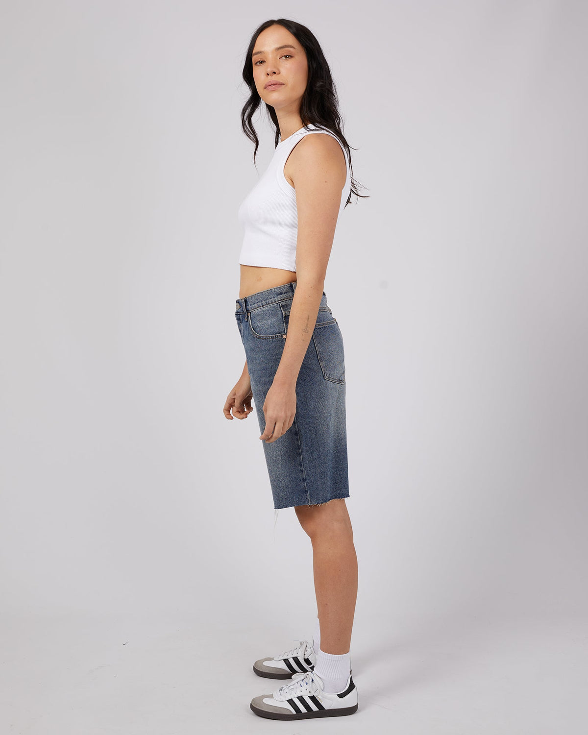 A Brand-Jort Amalie Mid Vintage Blue-Edge Clothing