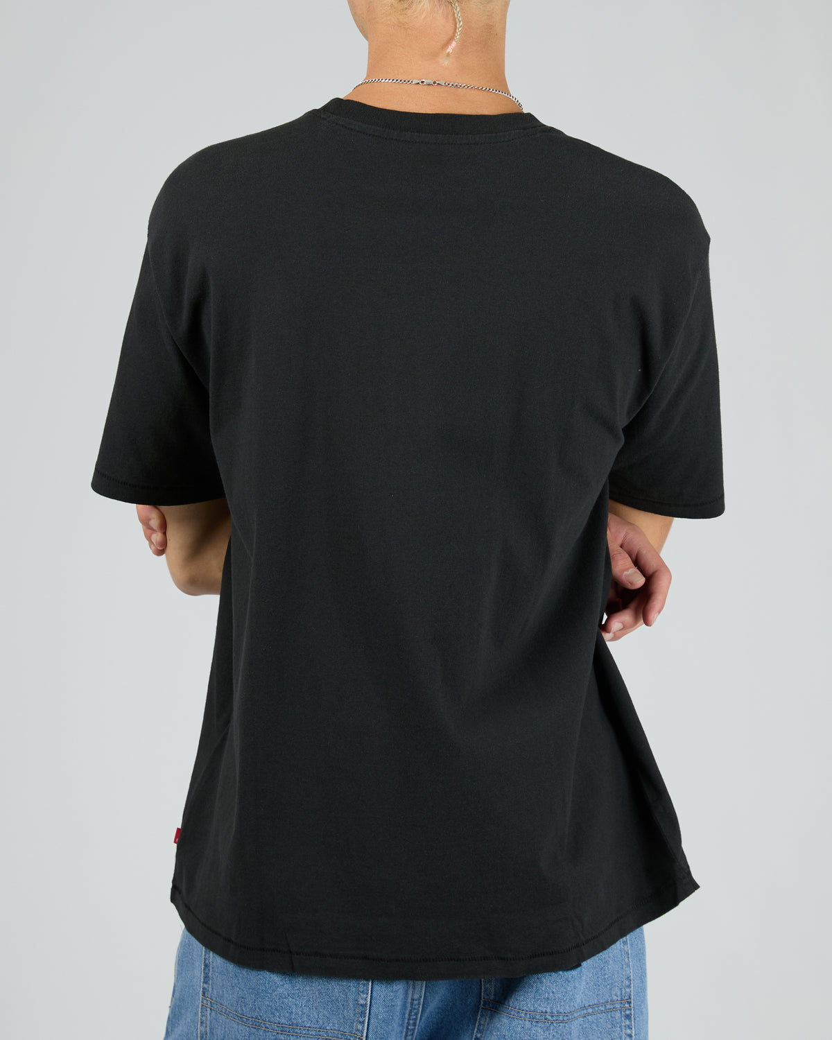 Red Tab Vintage Tee Mineral Black