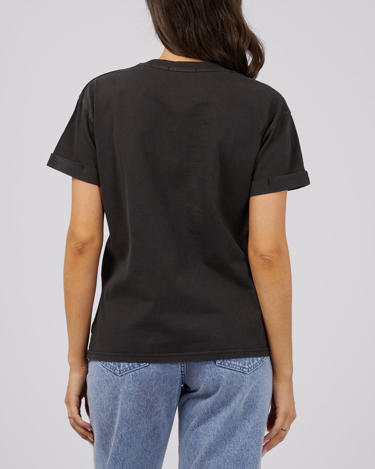 All About Eve-Aae Washed Tee Washed Black-Edge Clothing