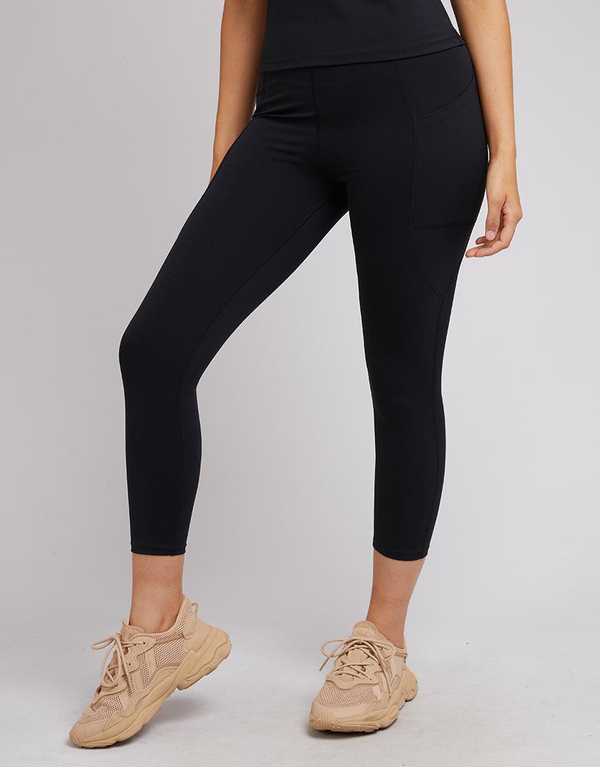 All About Eve-Active 7/8 Legging Black-Edge Clothing