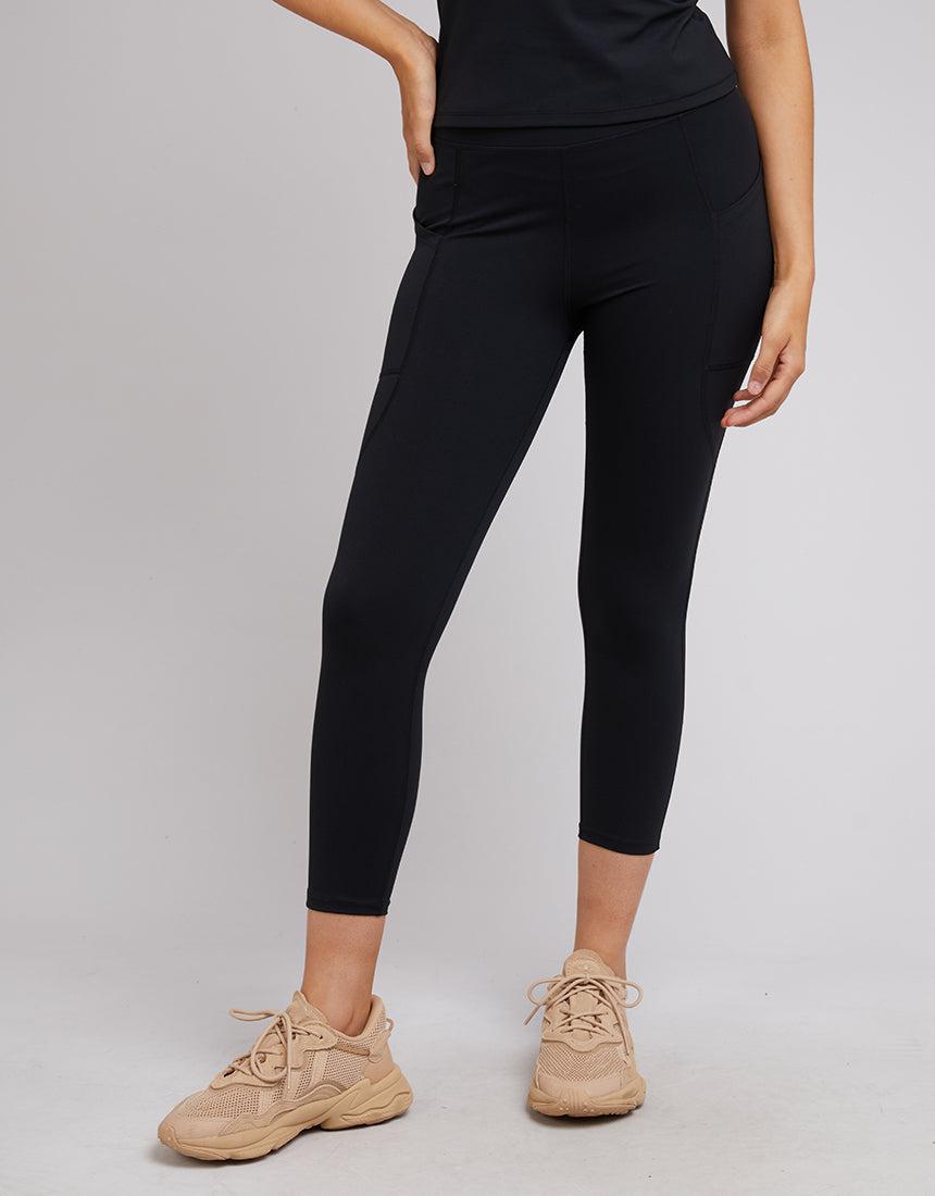 All About Eve-Active 7/8 Legging Black-Edge Clothing