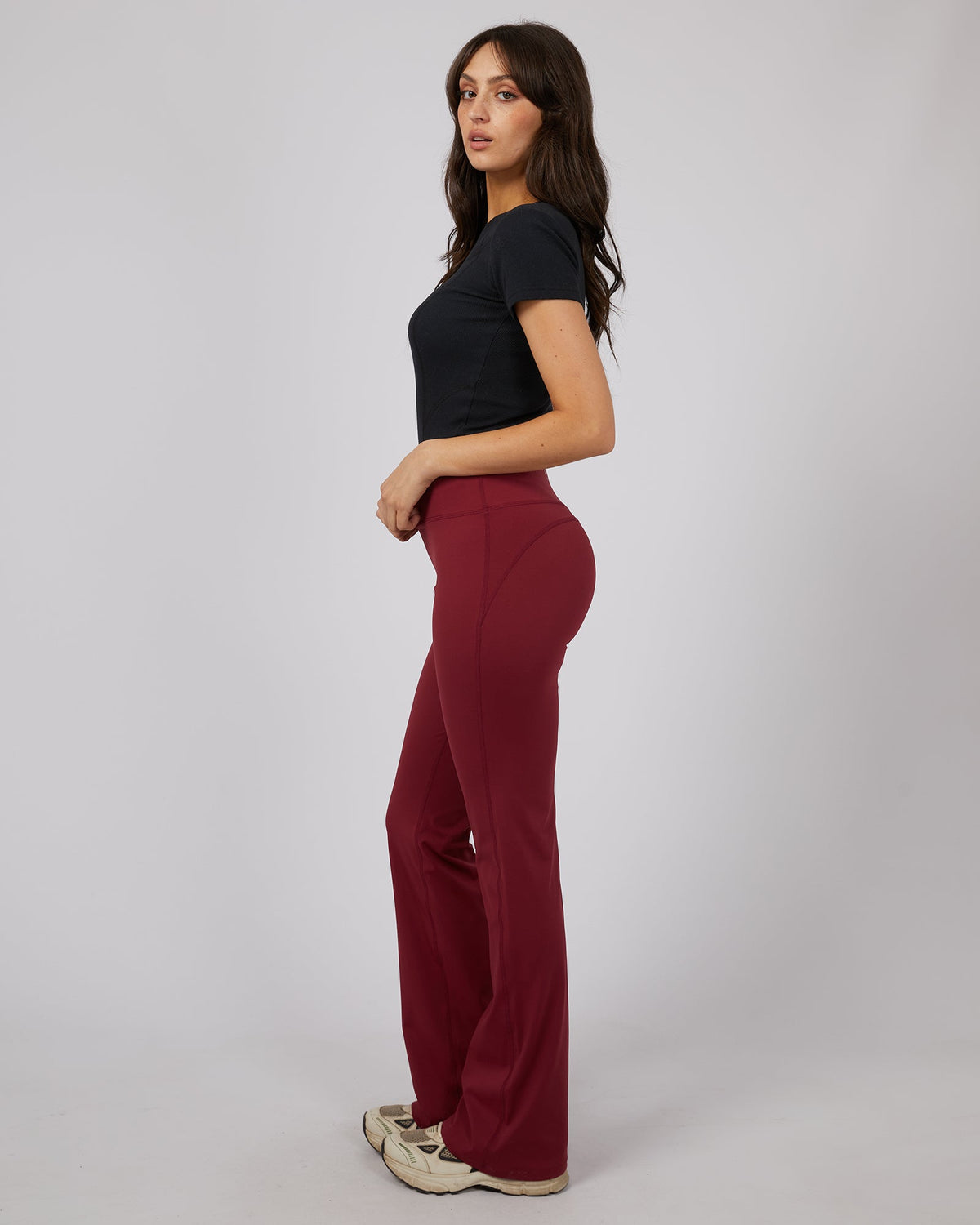 All About Eve-Active Flare Legging Port-Edge Clothing