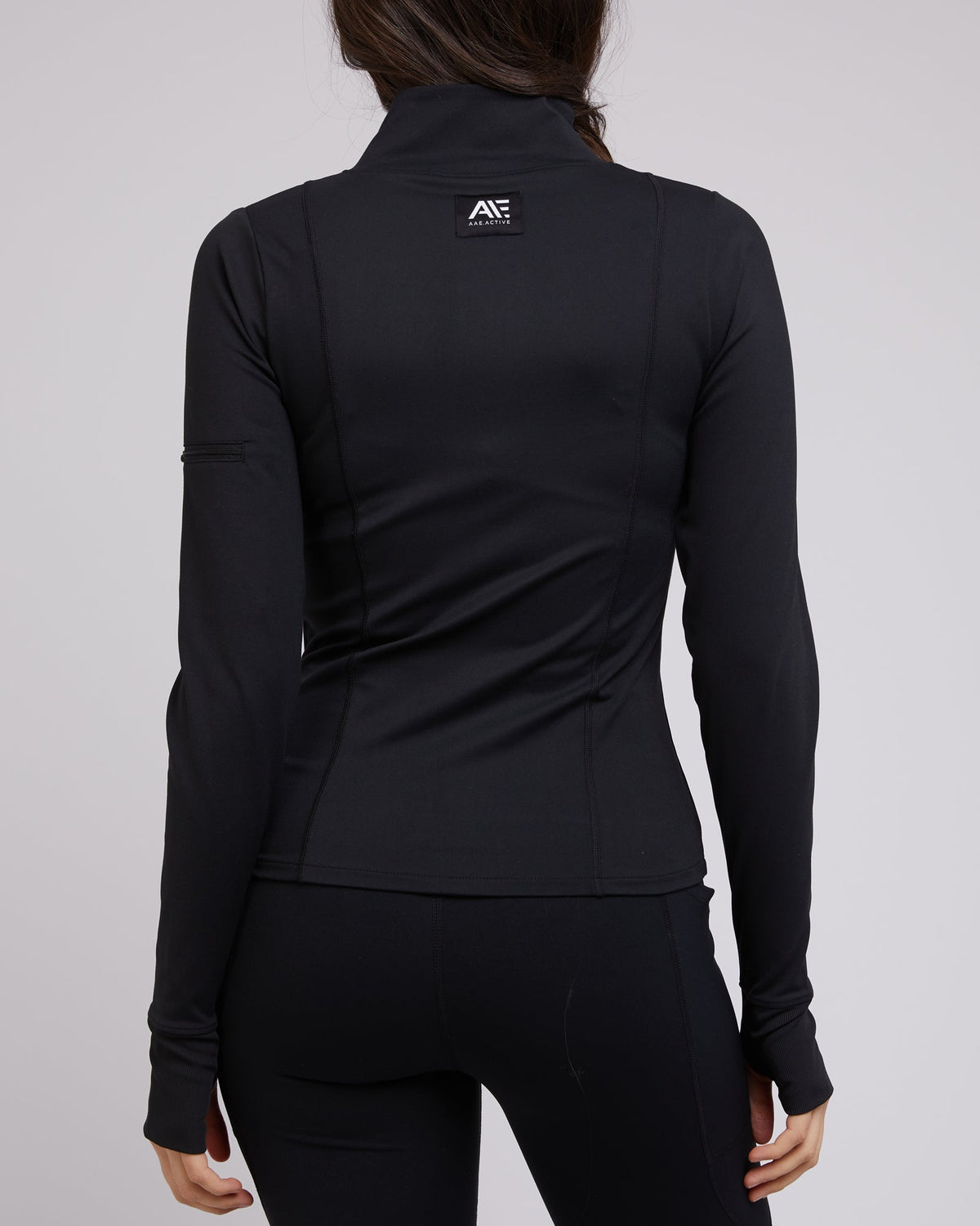 All About Eve-Active Zip Through Black-Edge Clothing