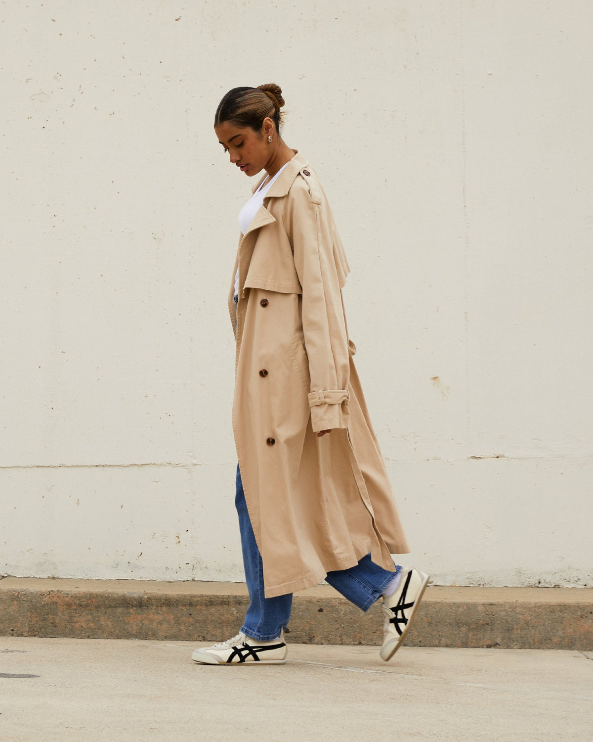 All About Eve-Eve Trench Coat Tan-Edge Clothing