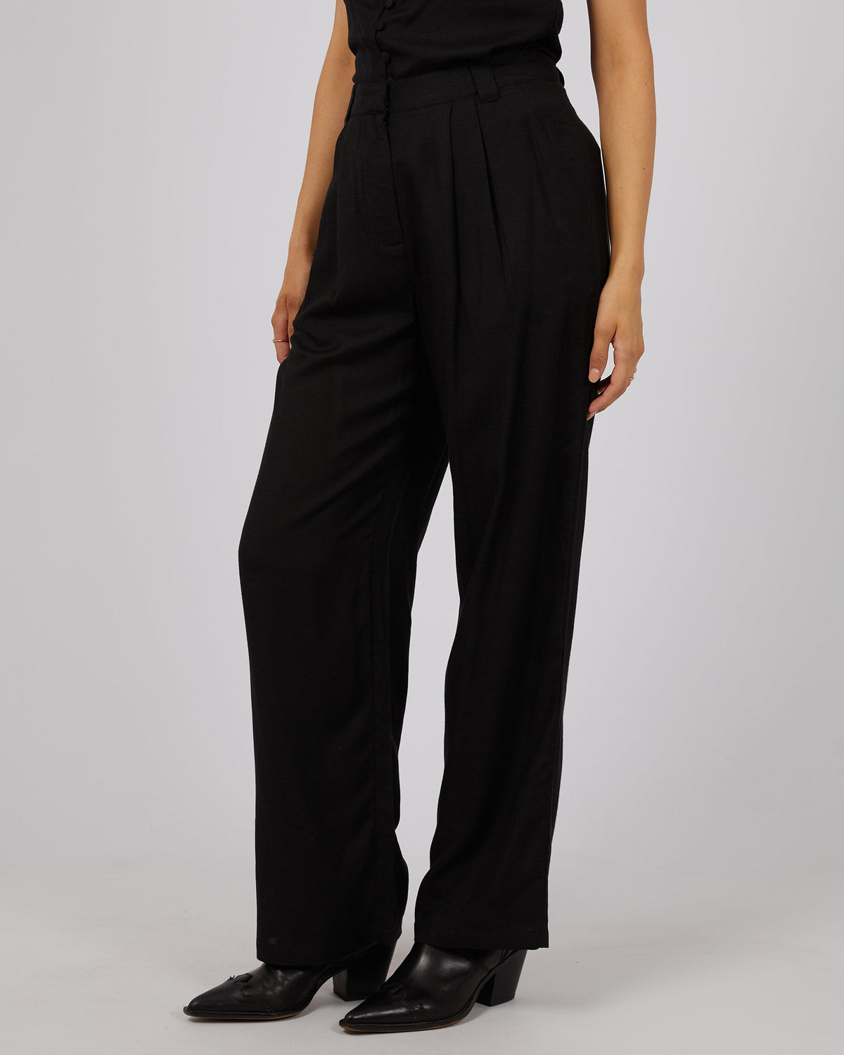 All About Eve-Gracie Pant Black-Edge Clothing