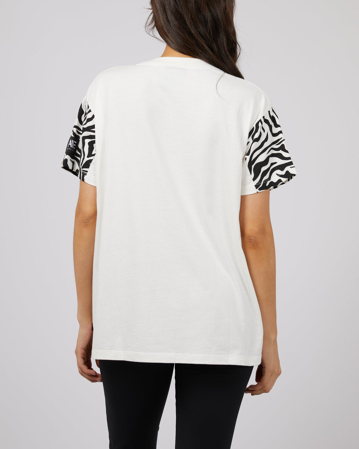 All About Eve-Parker Contrast Tee Vintage White-Edge Clothing