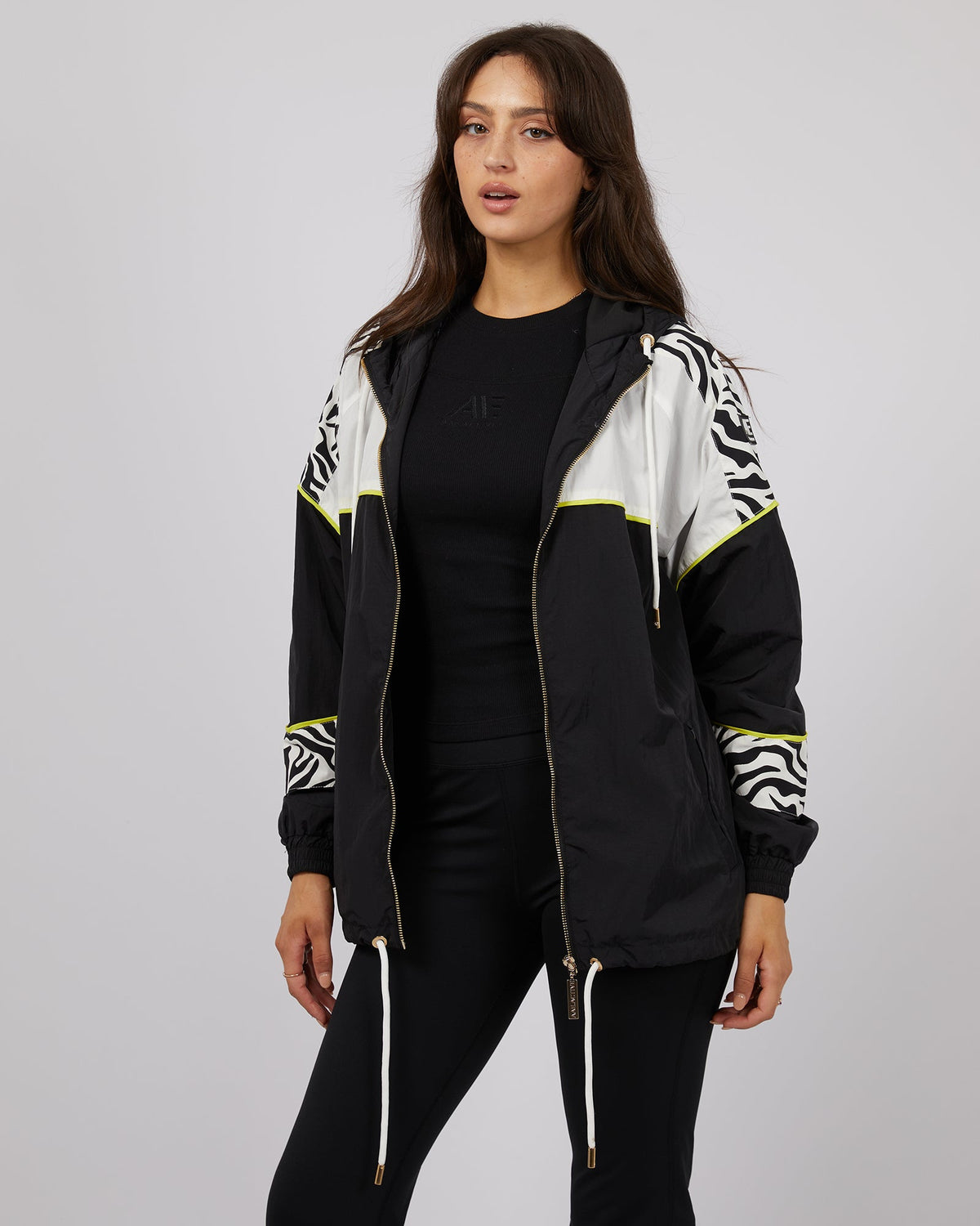 All About Eve-Parker Spray Jacket Black-Edge Clothing