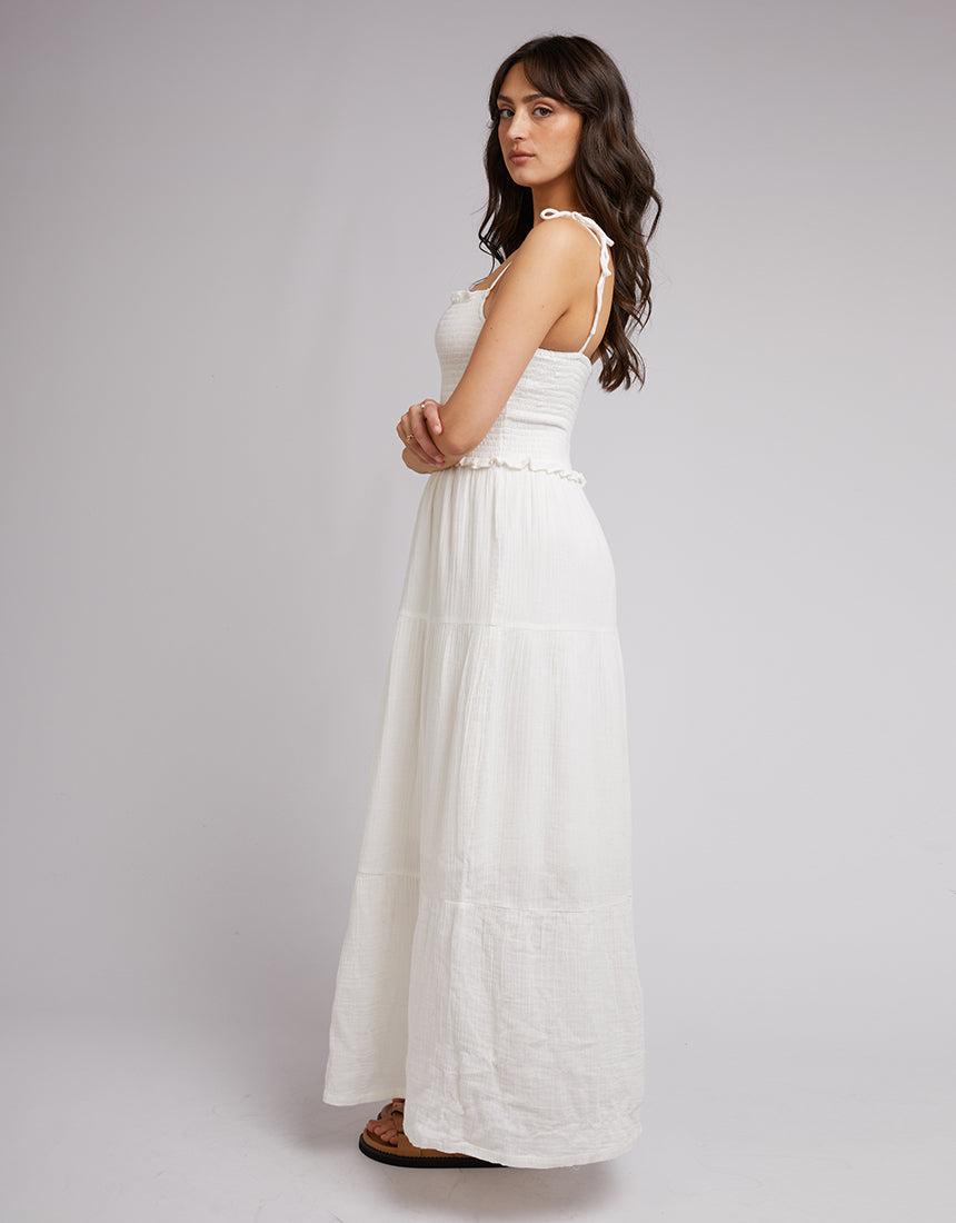 All About Eve-Rowie Maxi Dress Vintage White-Edge Clothing