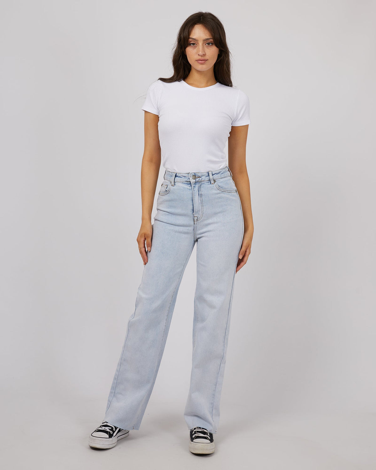 All About Eve-Skye Comfort Jean Light Blue-Edge Clothing