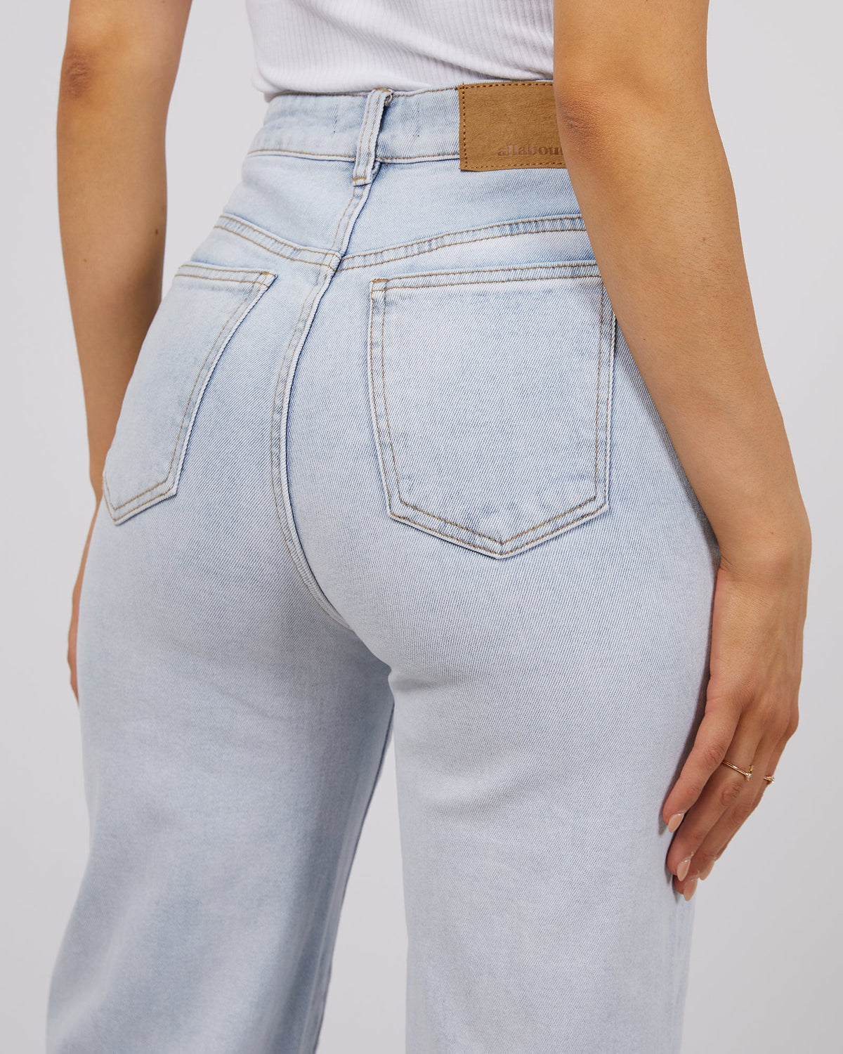 All About Eve-Skye Comfort Jean Light Blue-Edge Clothing