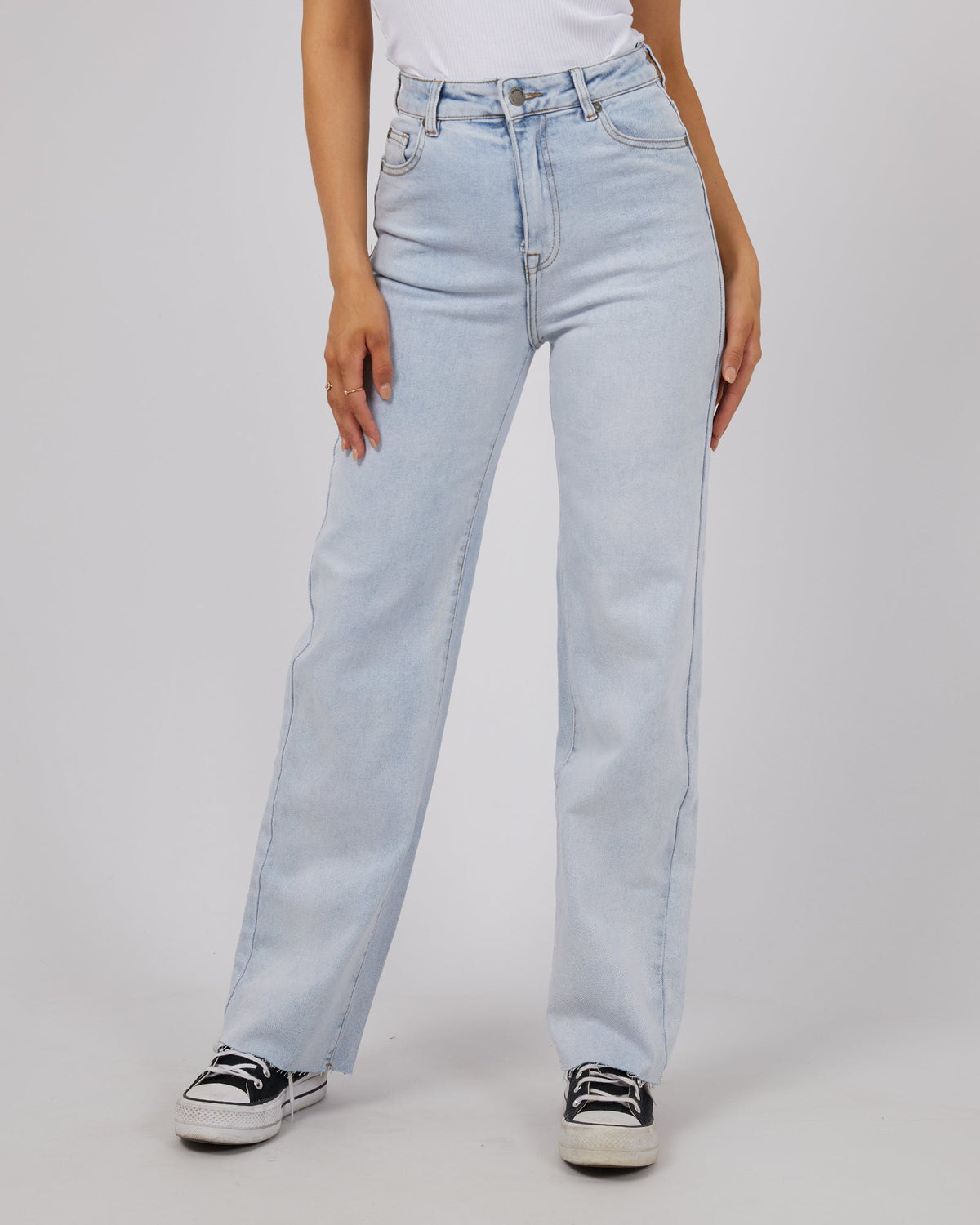 All About Eve-Skye Comfort Jean Light Blue-Edge Clothing