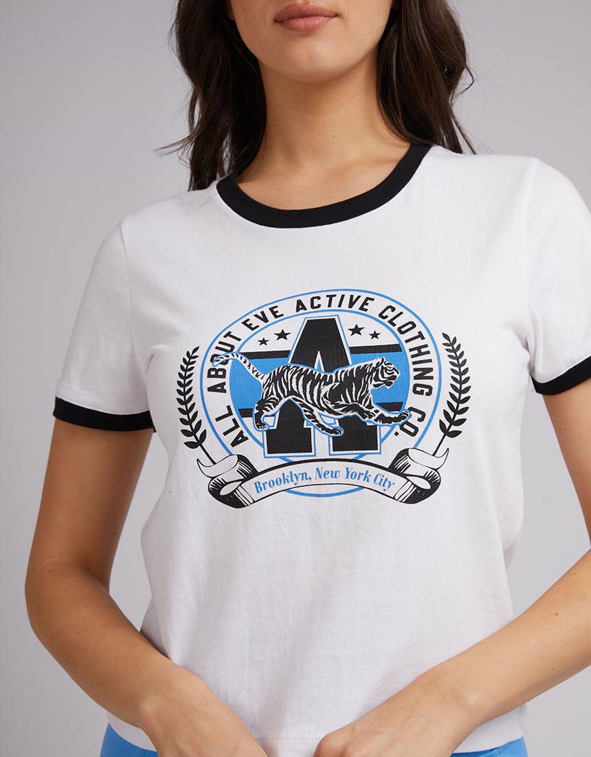 All About Eve-State Tee White-Edge Clothing