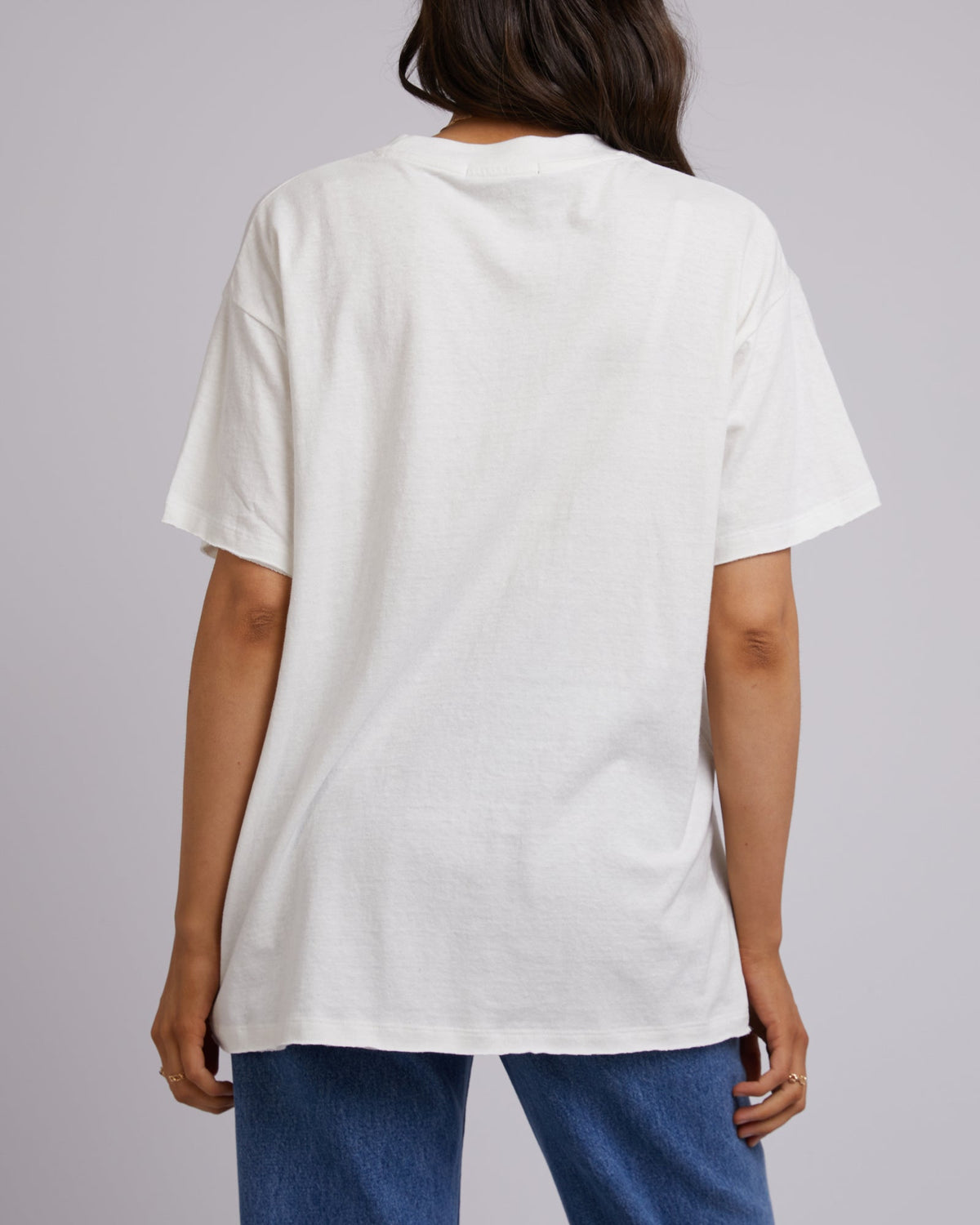 All About Eve-Sundream Oversized Tee Vintage White-Edge Clothing