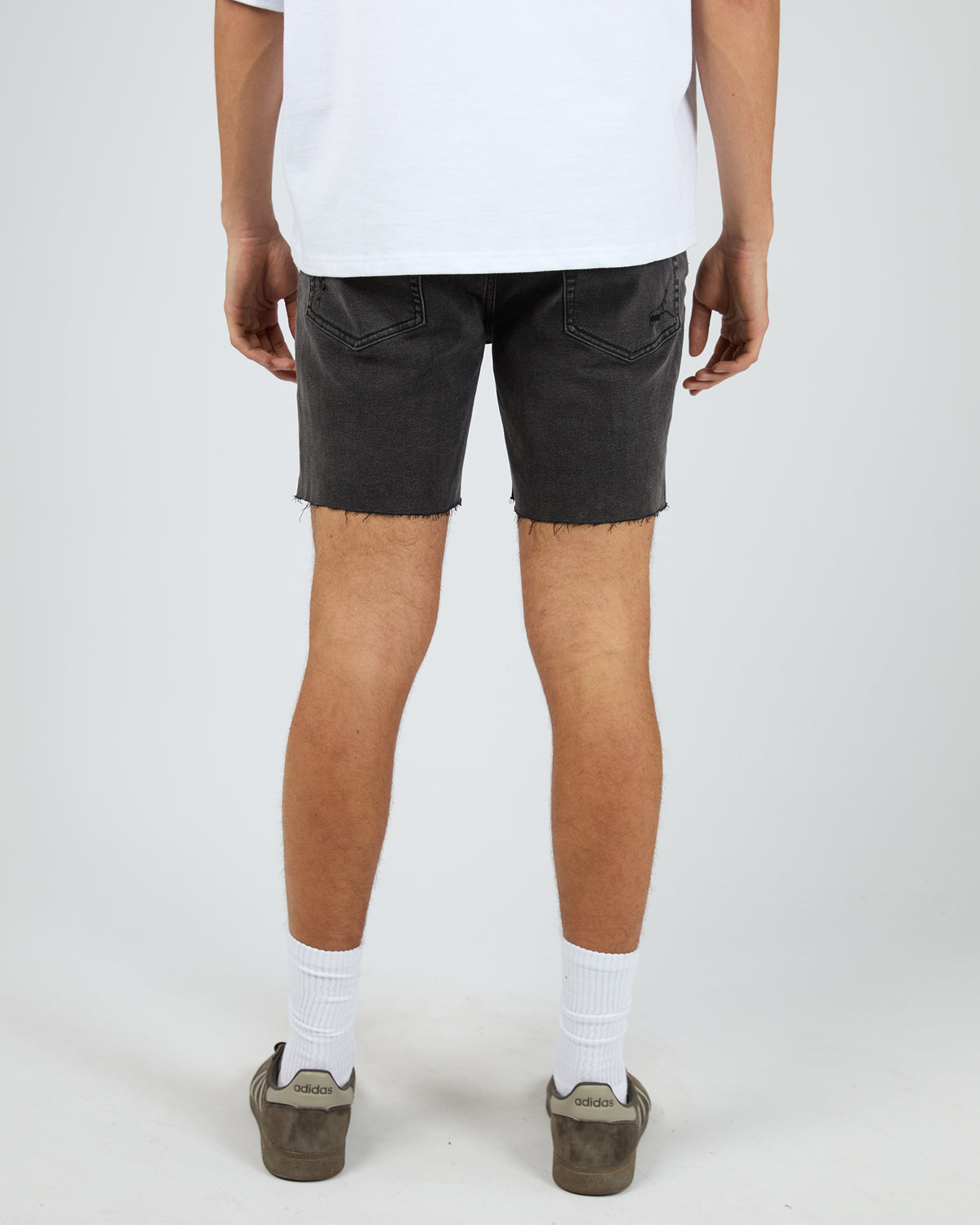 A2 Slim Short Bronson Rip Vintage Black
