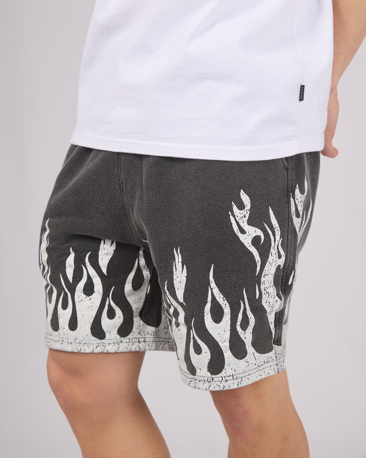 Burner Jersey Shorts Washed Black