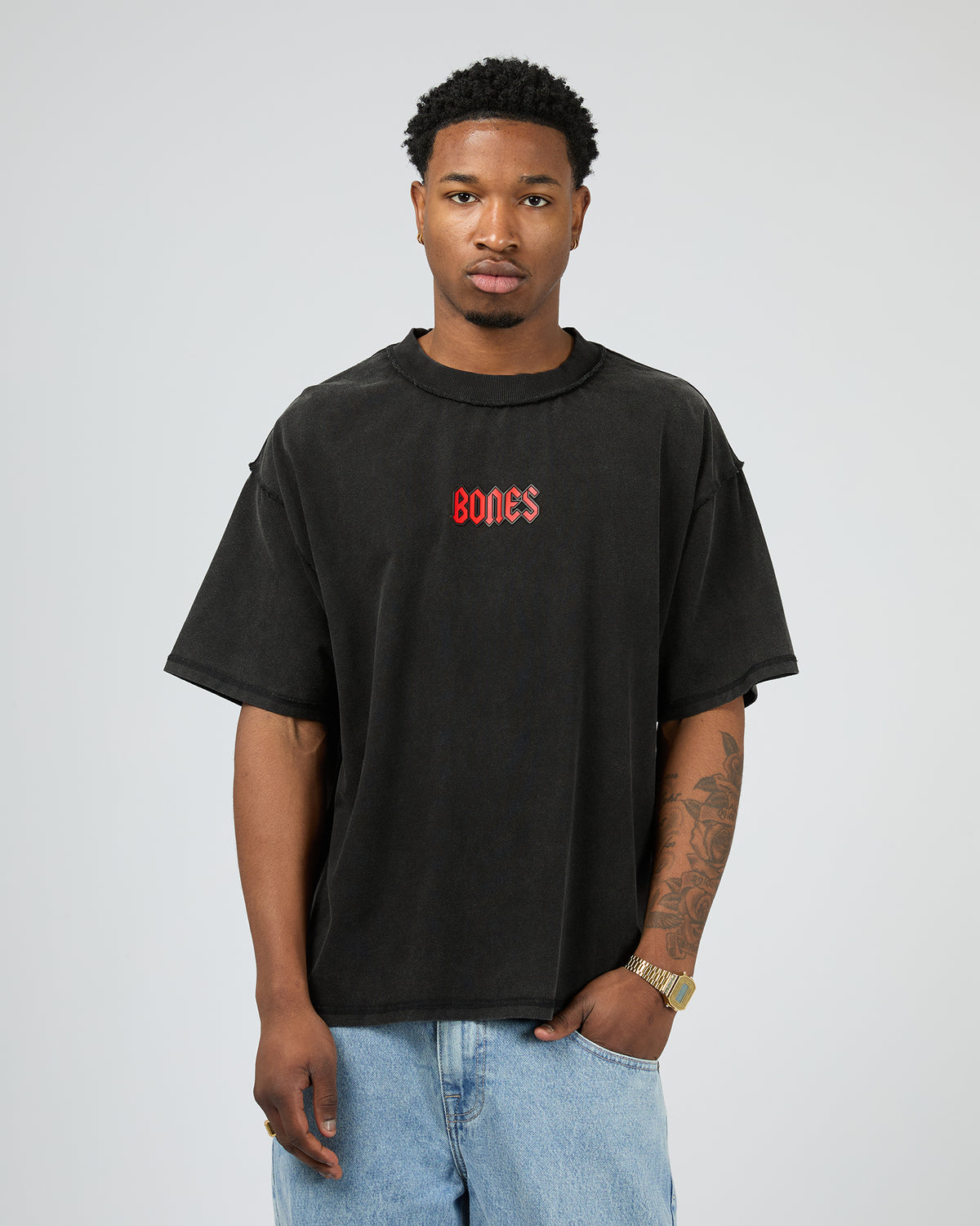 Squealer Inverse Tee Vintage Black