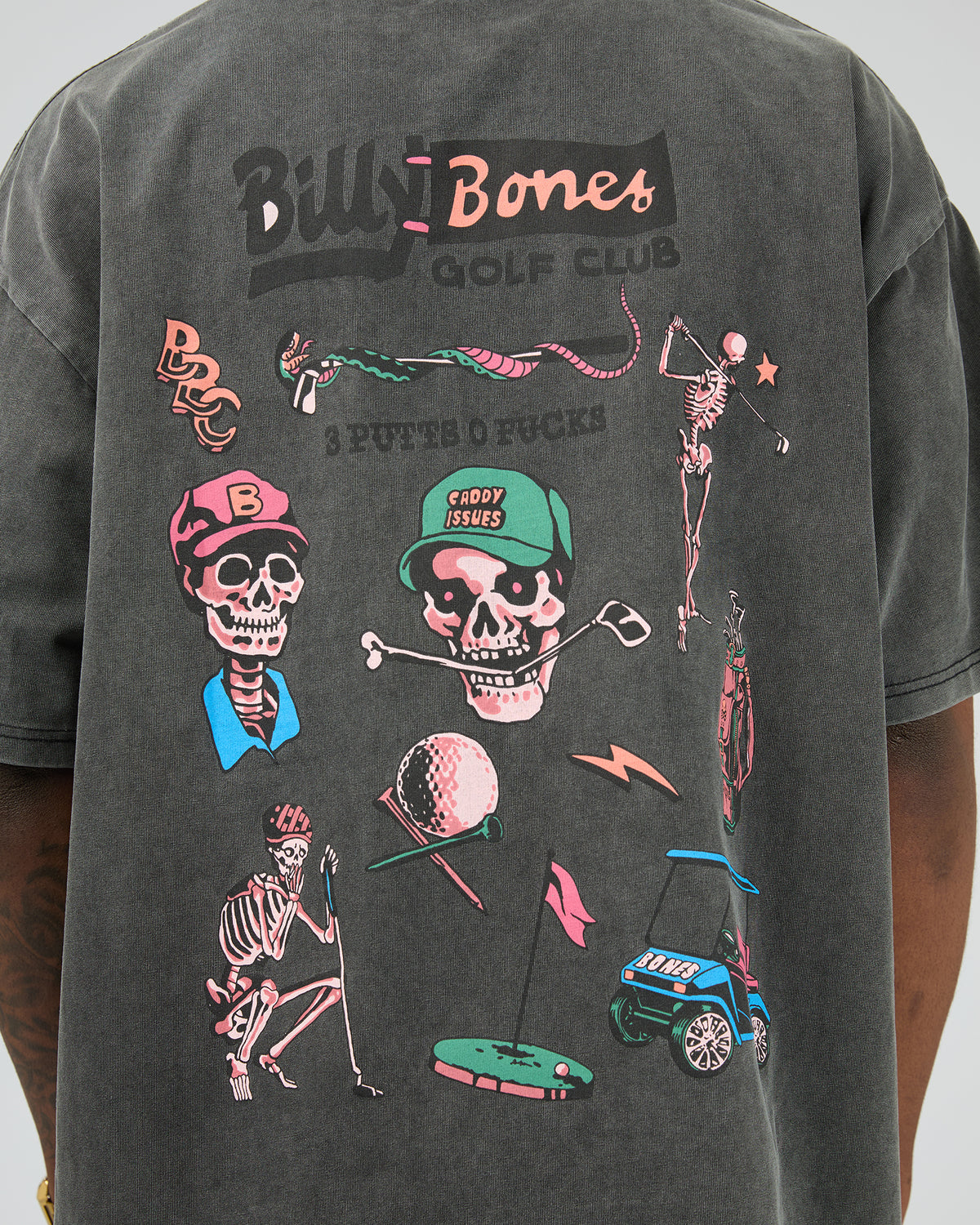 Golf Club Flash Tee Washed Black