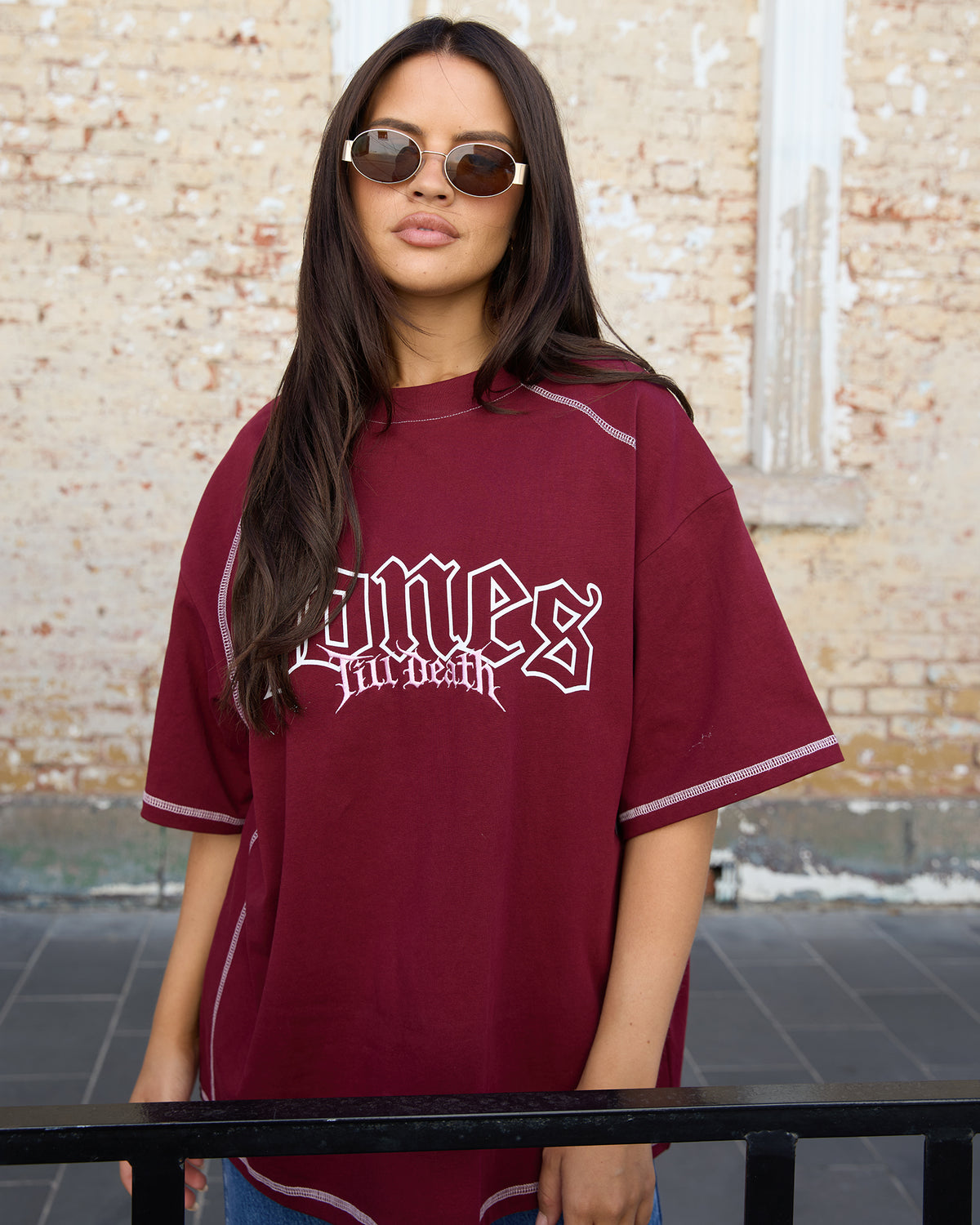 Till Death 4.0 Steeze Tee Merlot
