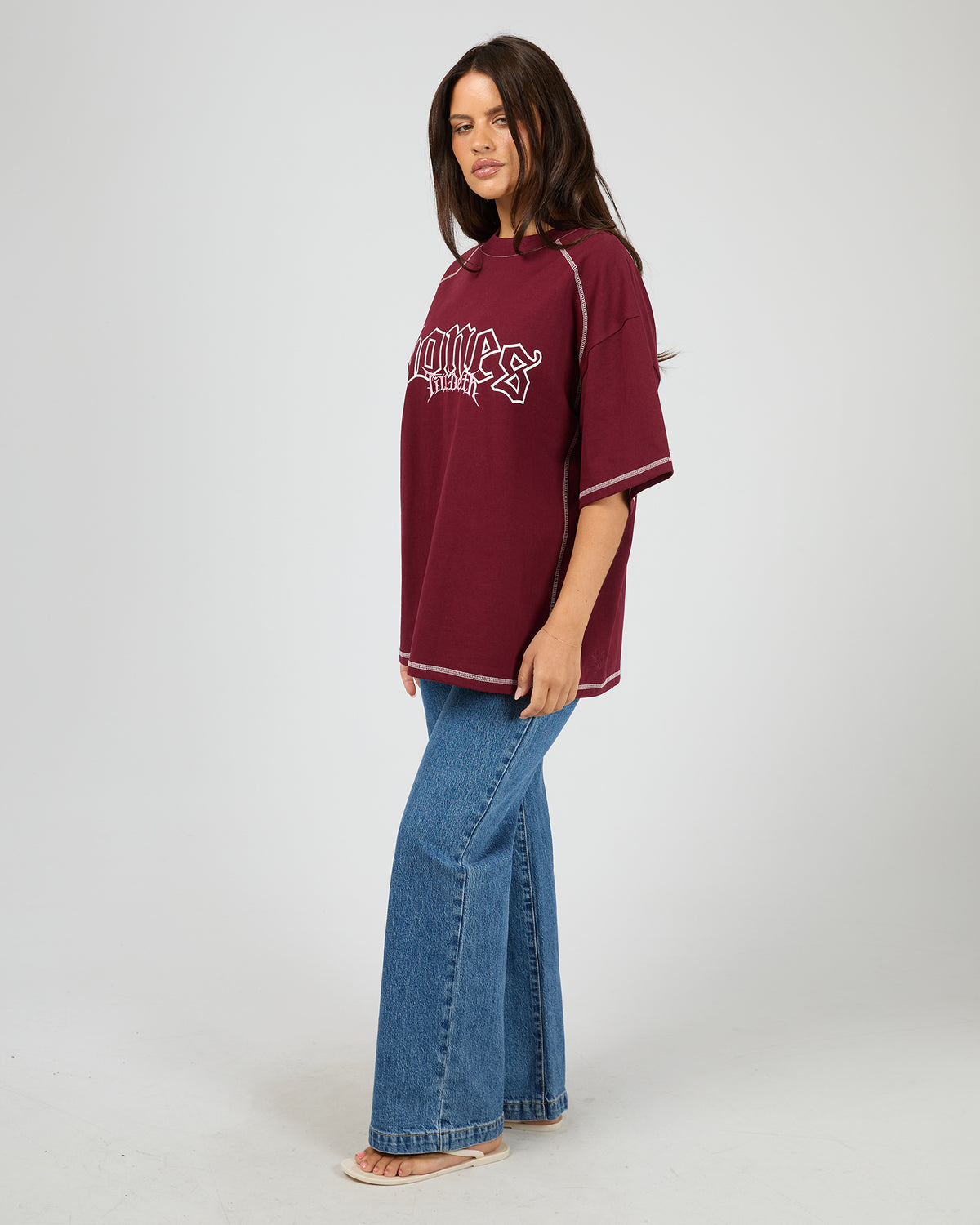 Till Death 4.0 Steeze Tee Merlot