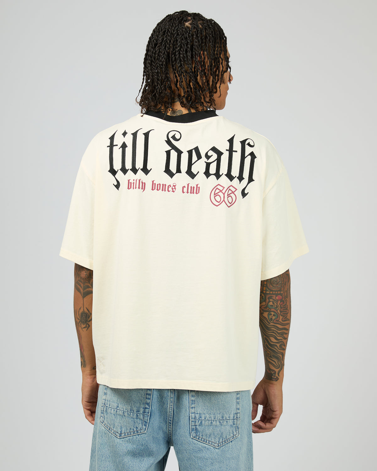 Till Death Love Letter Tee Cream