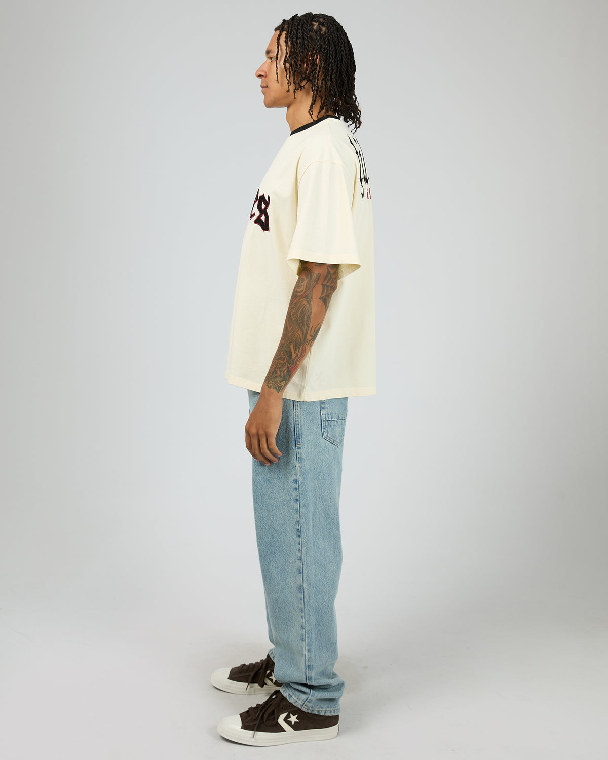 Till Death Love Letter Tee Cream