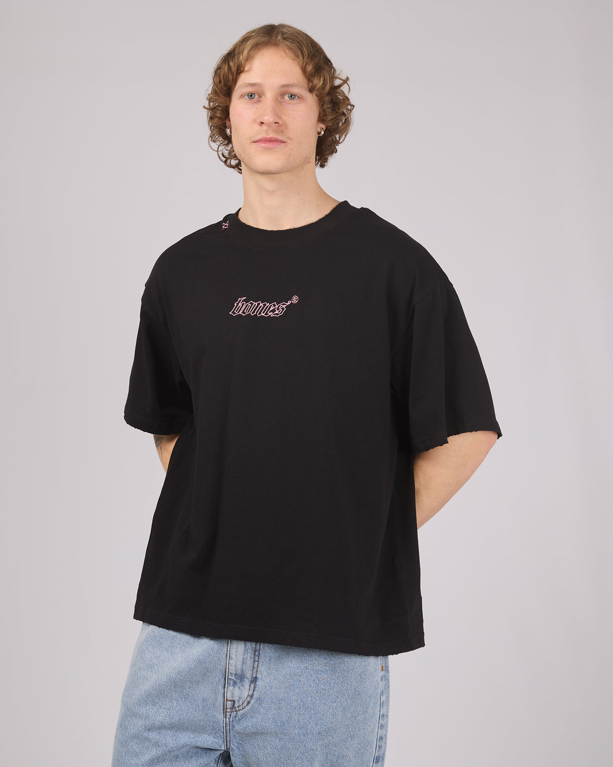 Bones Classic 2.0 Tee Black Pink
