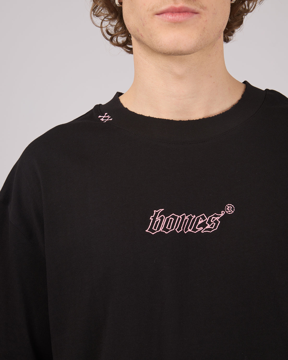 Bones Classic 2.0 Tee Black Pink