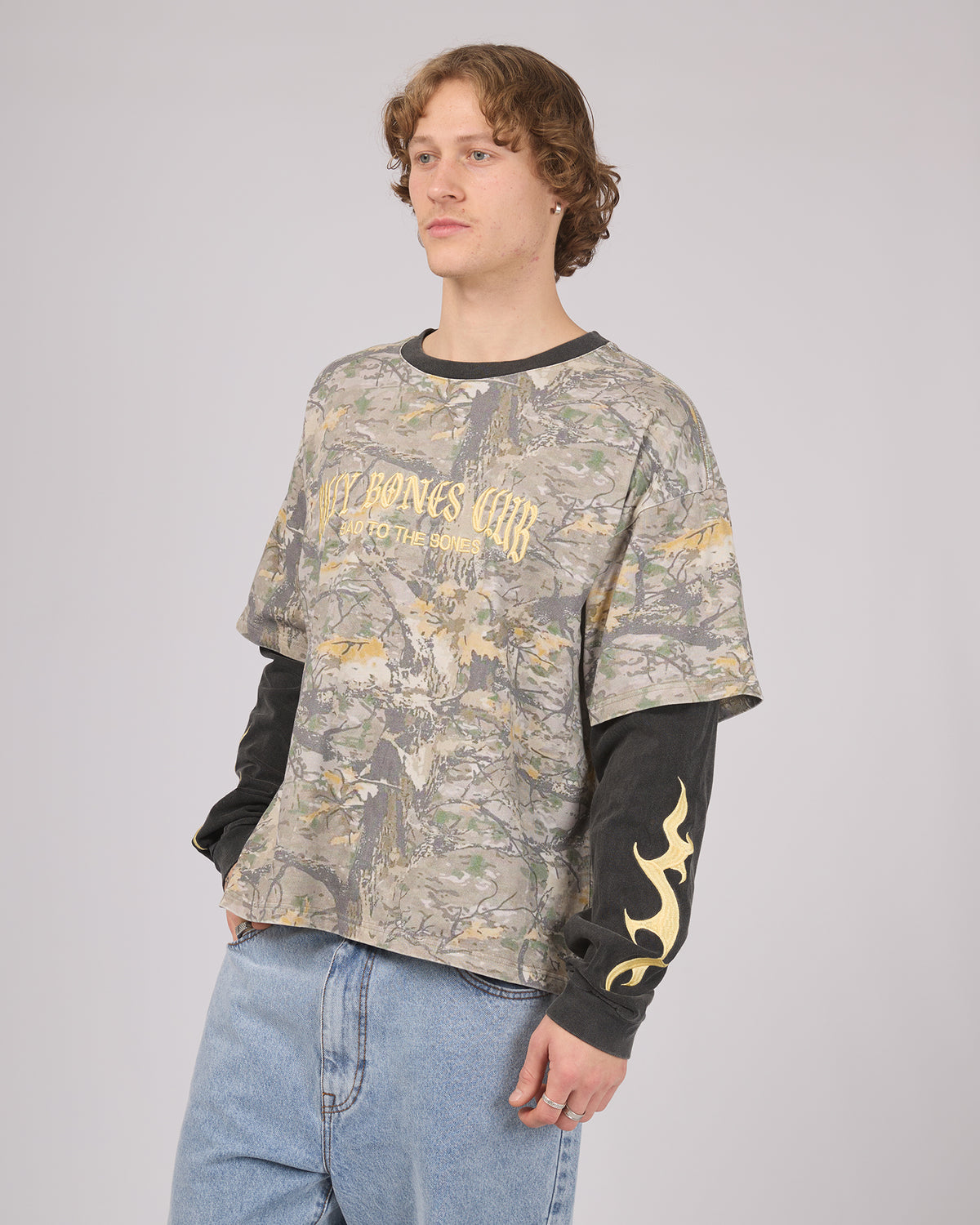 Commando Layered Tee Cammoflage